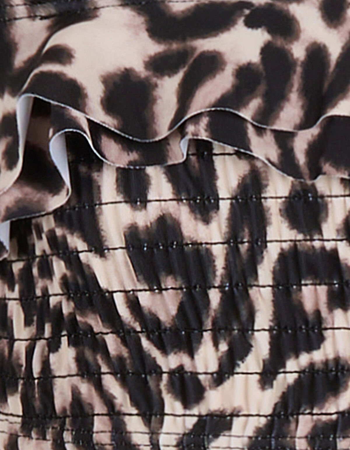 Leopard Print Smock Bikini Braun SHOEBY GIRLS
