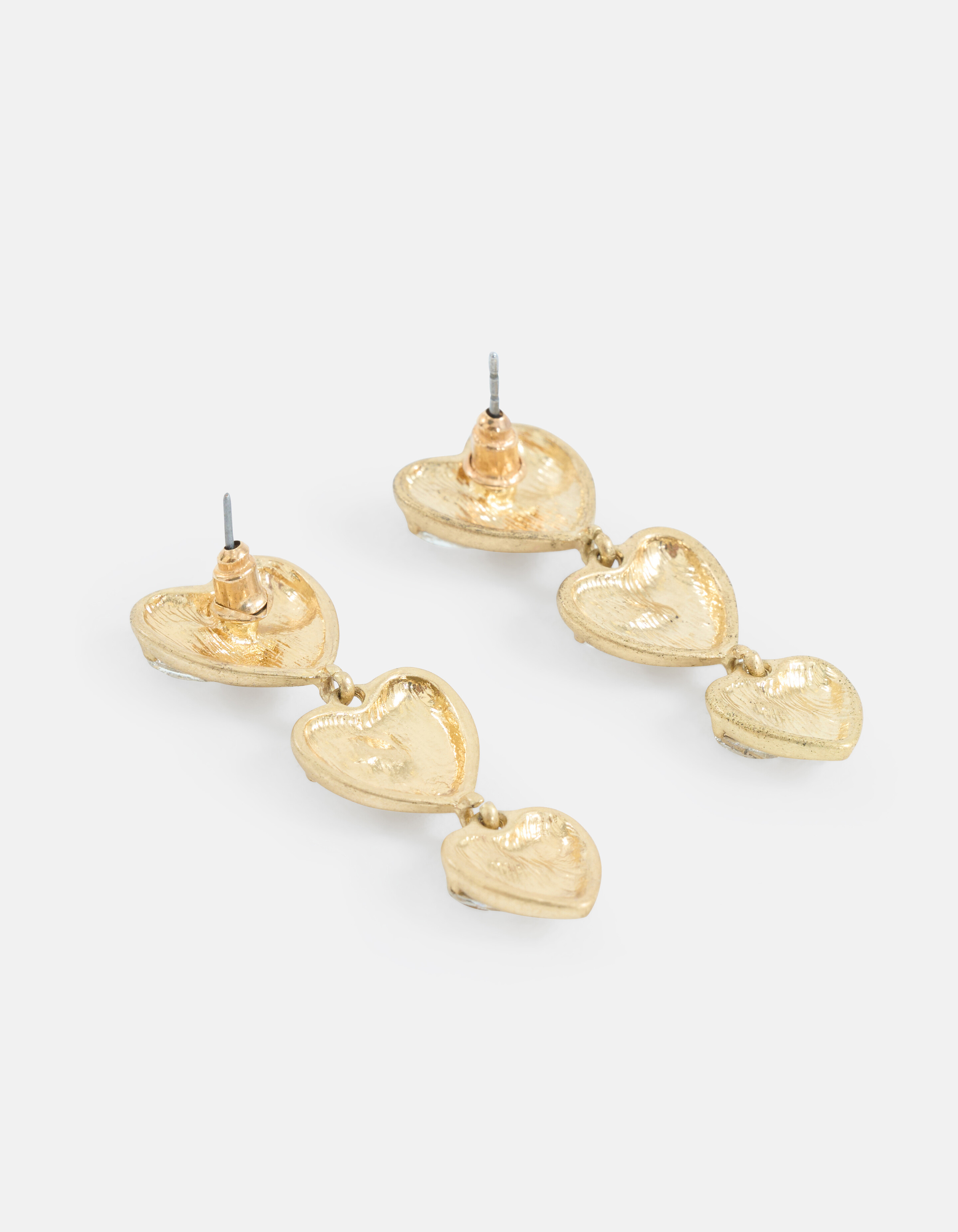 Multiherz-Ohrringe Gold SHOEBY ACCESSOIRES