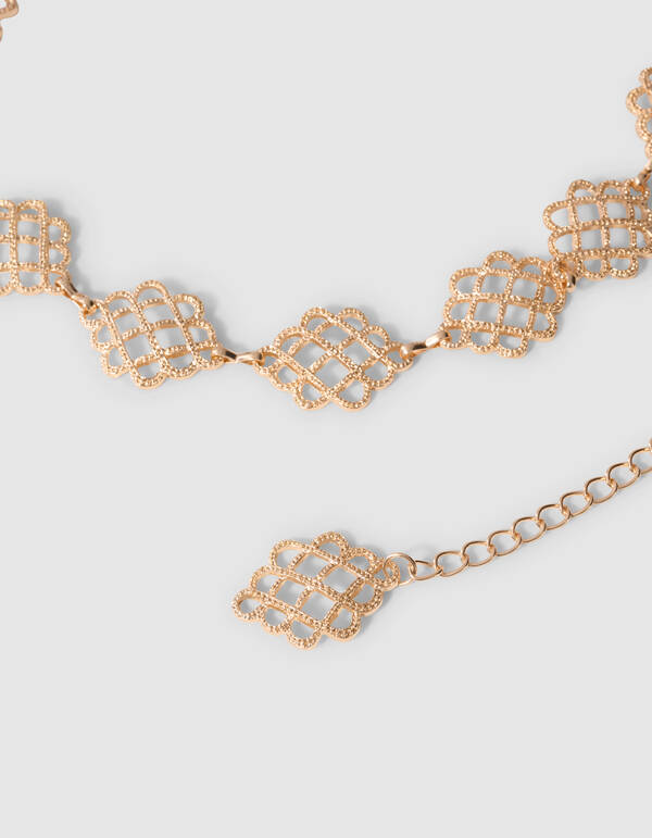 Vintage Chain G&uuml;rtel Gold SHOEBY ACCESSOIRES