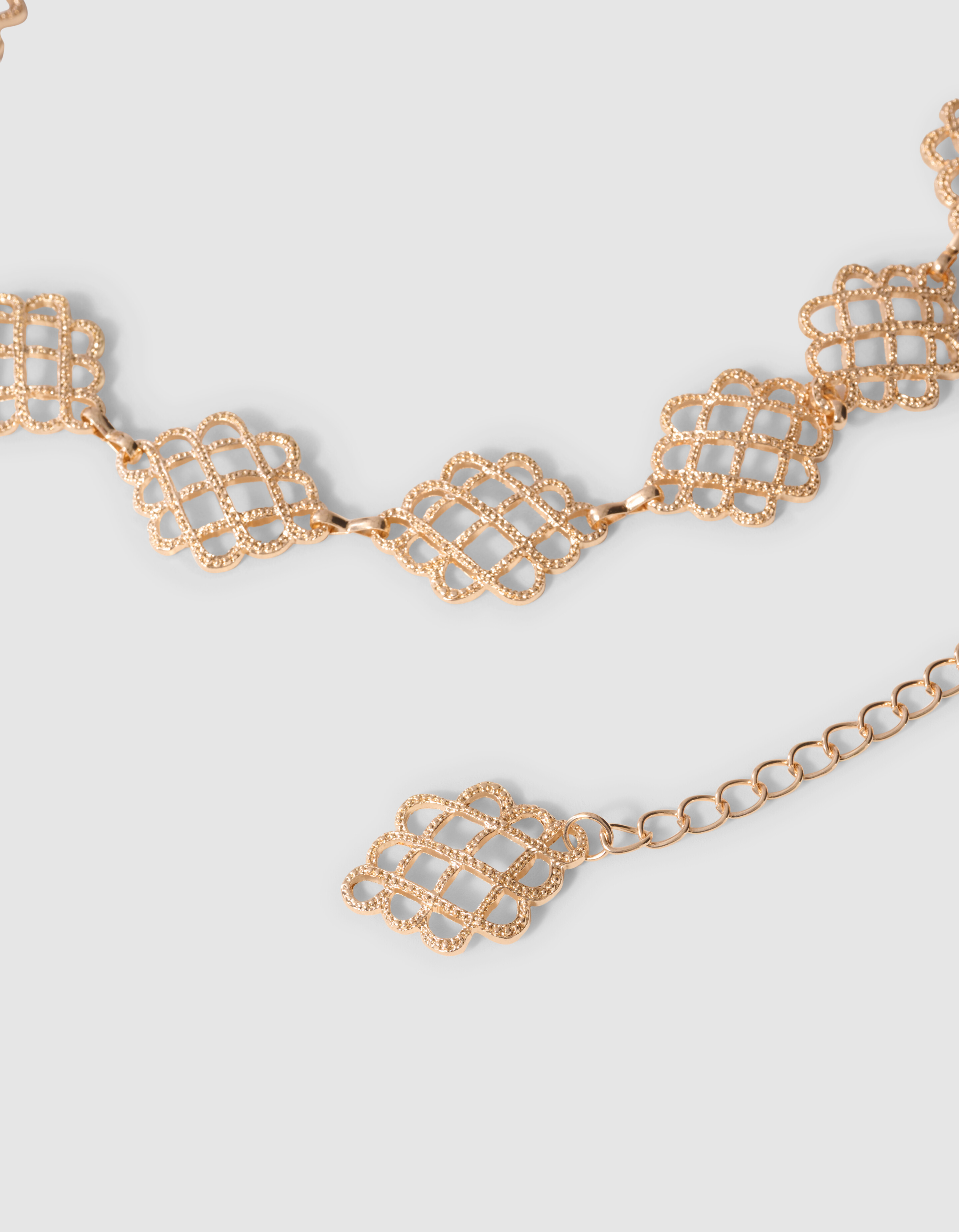 Vintage Chain G&uuml;rtel Gold SHOEBY ACCESSOIRES