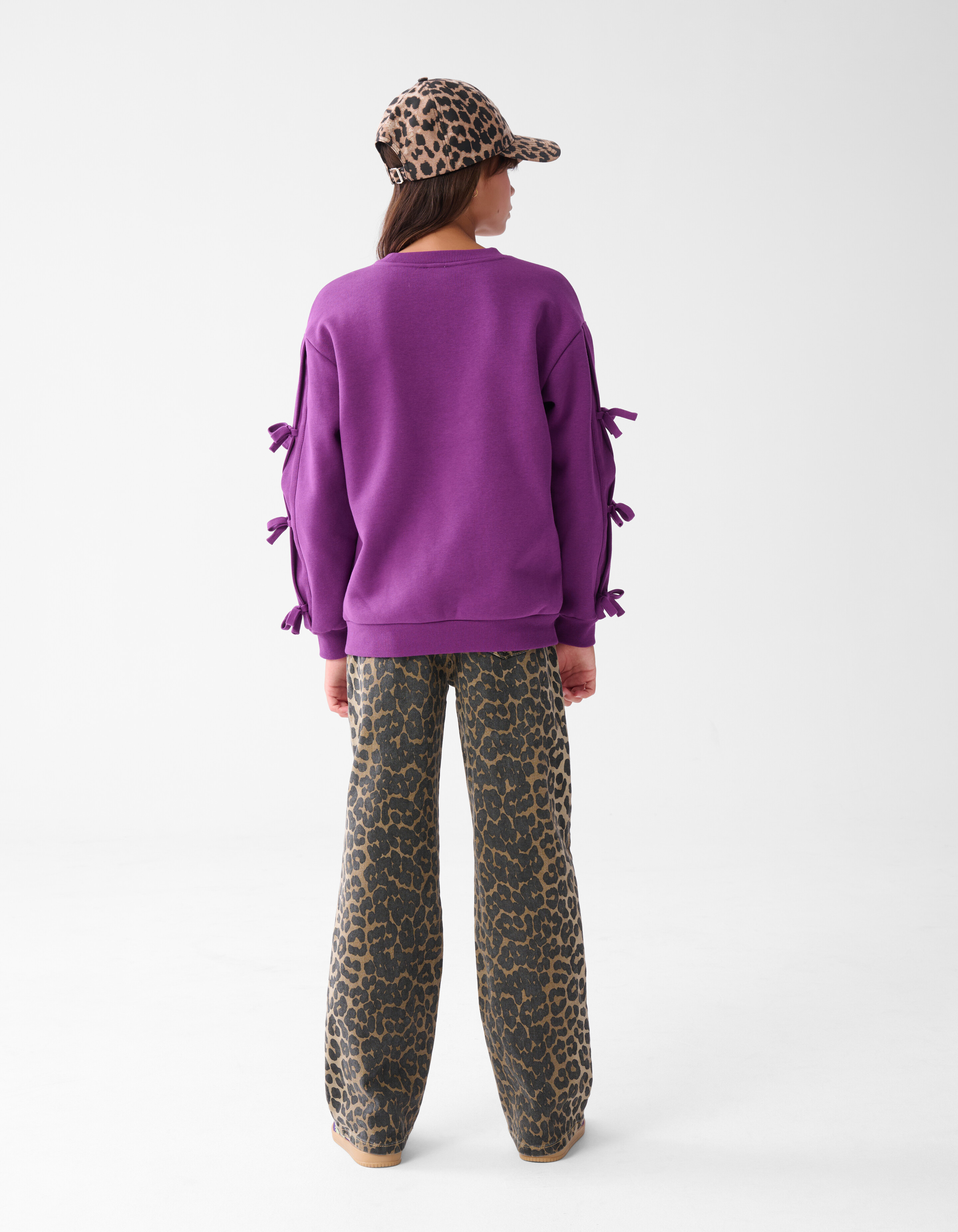 Schleife Pullover Lila SHOEBY GIRLS