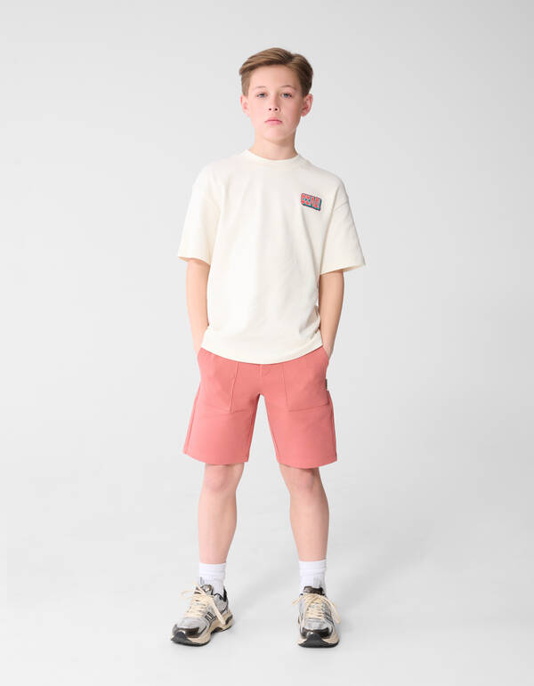 Ciao Artwork T-Shirt Gebrochen Wei&szlig; SHOEBY BOYS