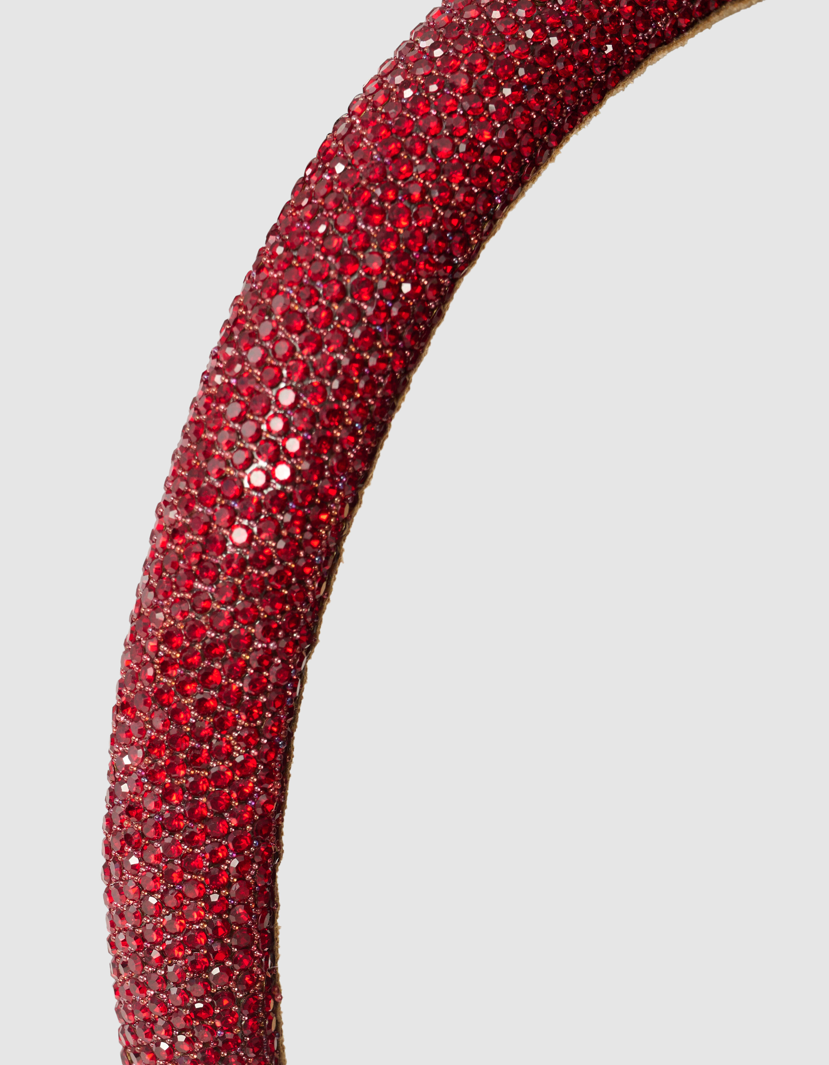 Strass-Haarband Dunkelrot SHOEBY ACCESSOIRES