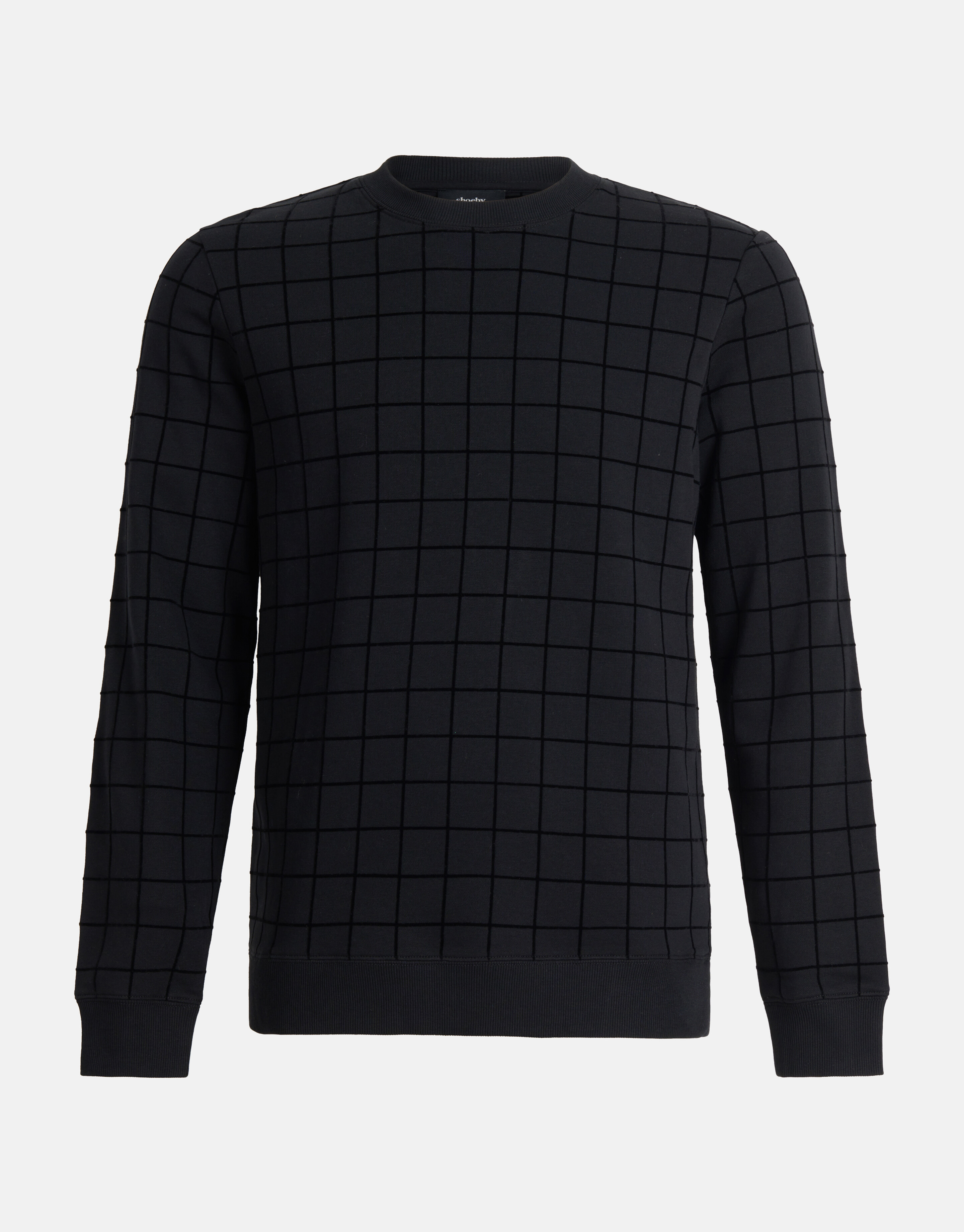 Samtpullover Schwarz SHOEBY MEN