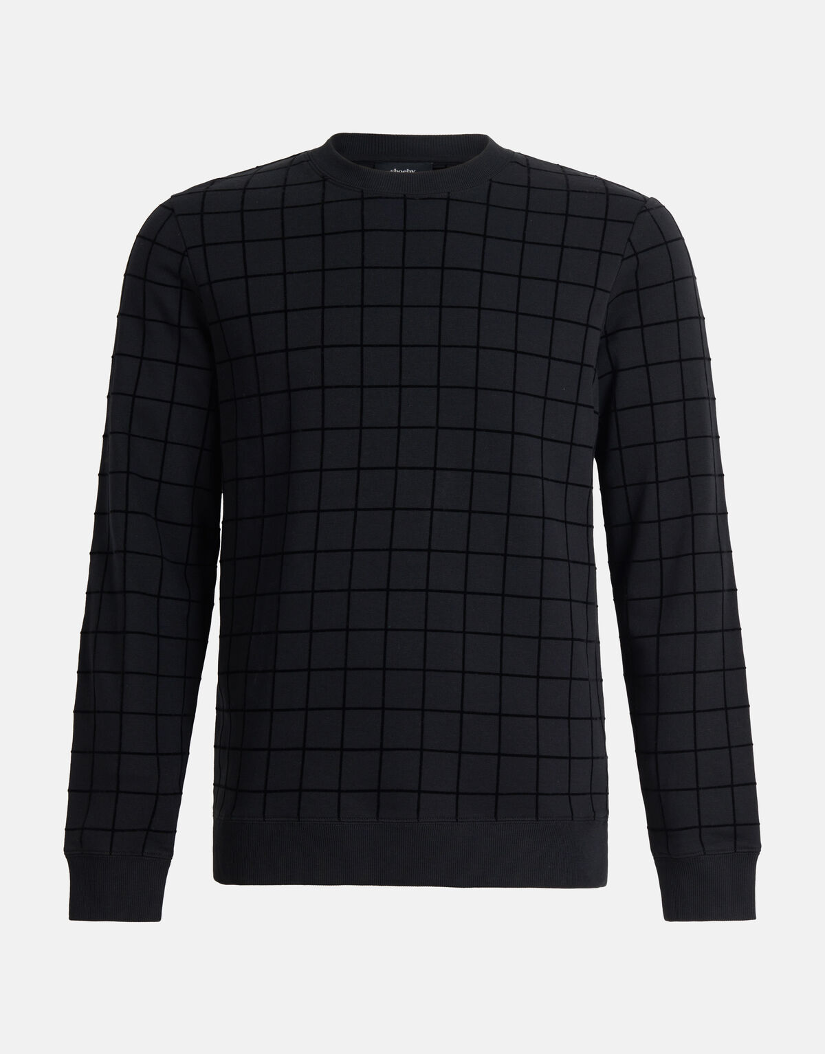 Samtpullover Schwarz SHOEBY MEN