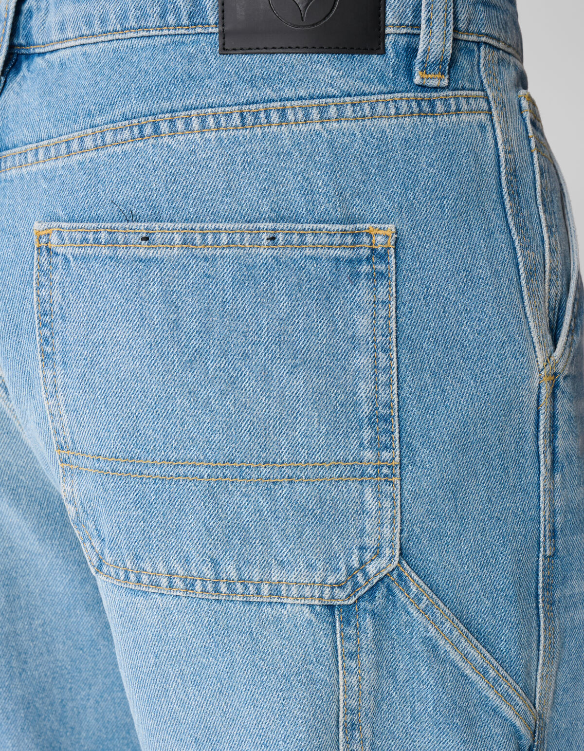 Carpenter Relaxed Fit Jeans Gebleicht L32 SHOEBY MEN