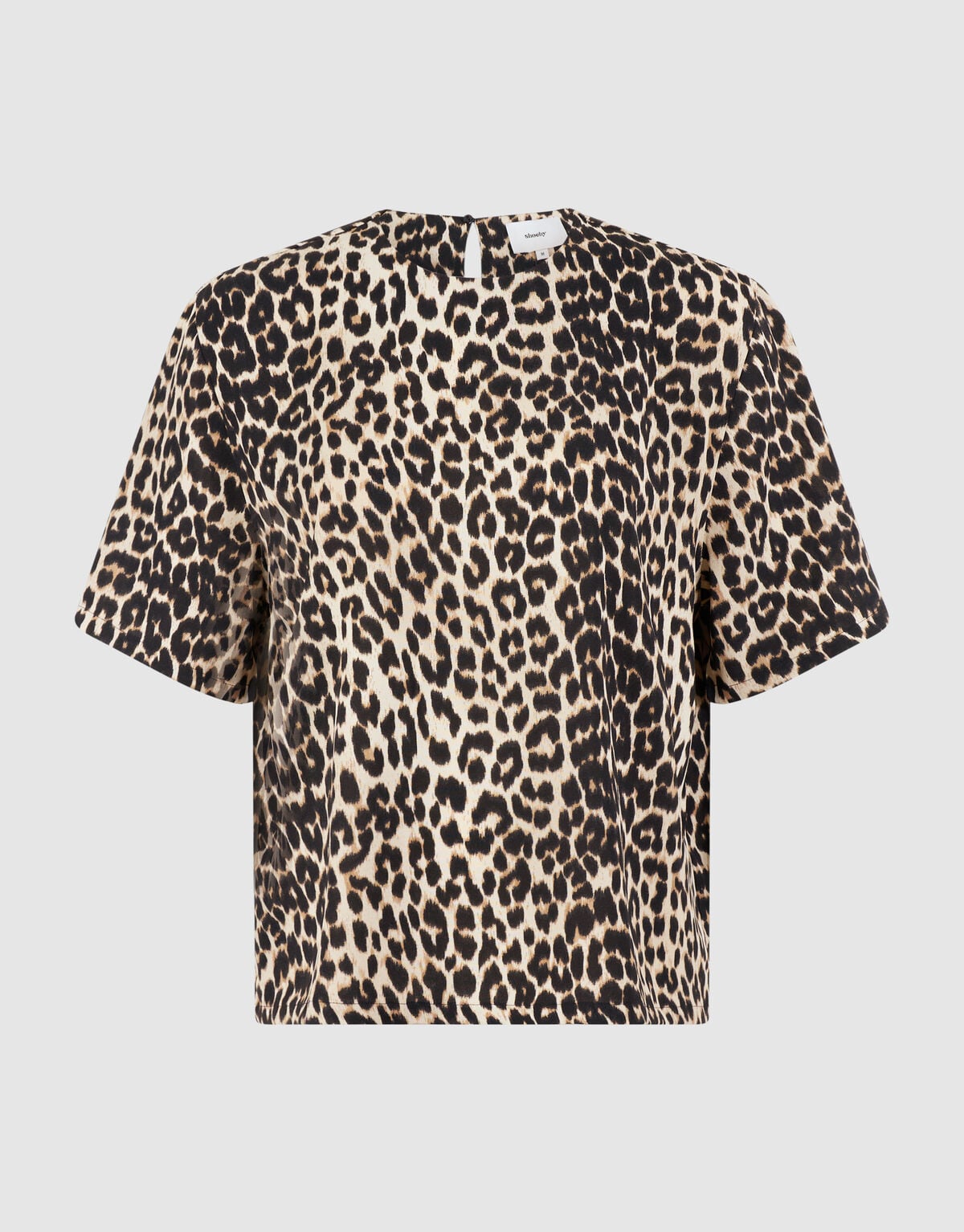 Leopard Twist Top Braun SHOEBY WOMEN