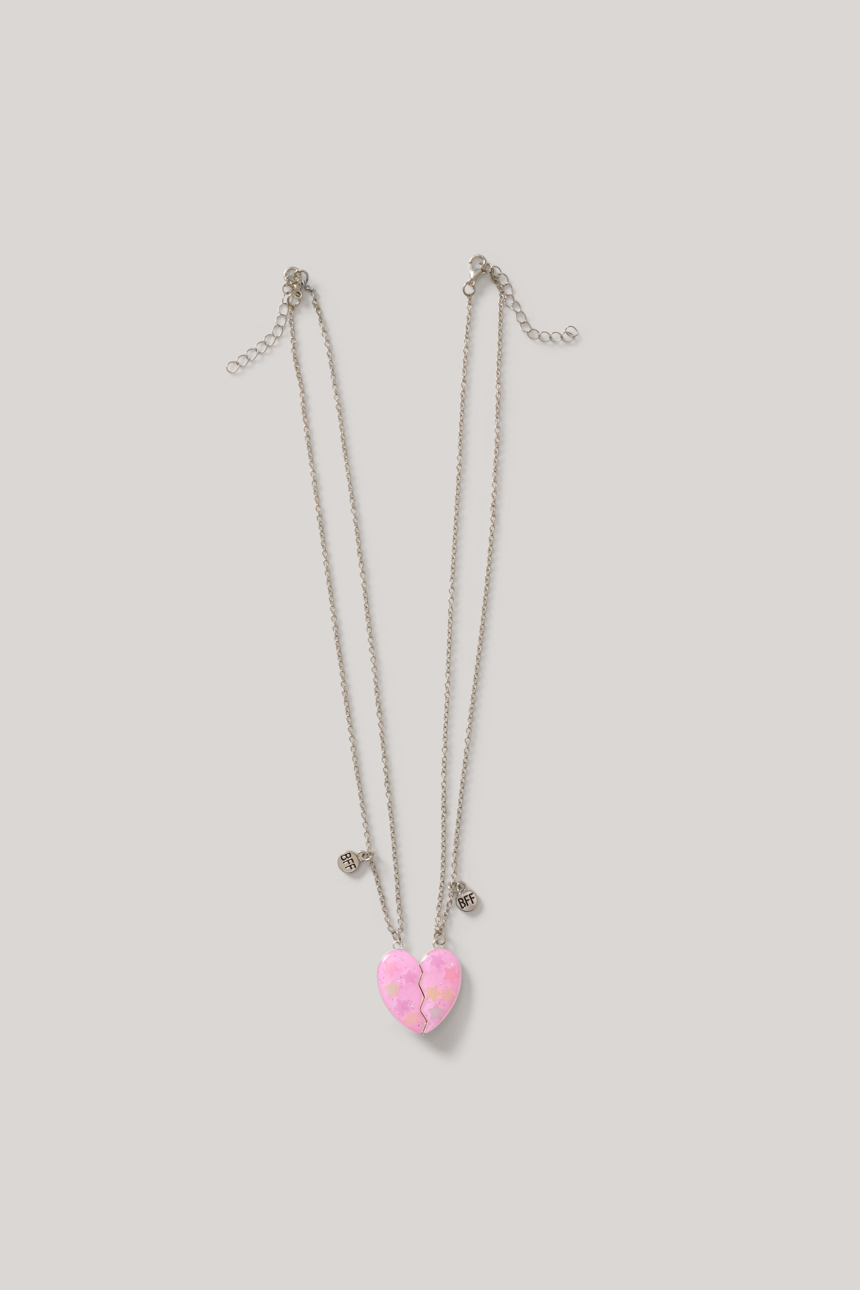 Bff Herz Stern Halskette Rosa SHOEBY ACCESSOIRES