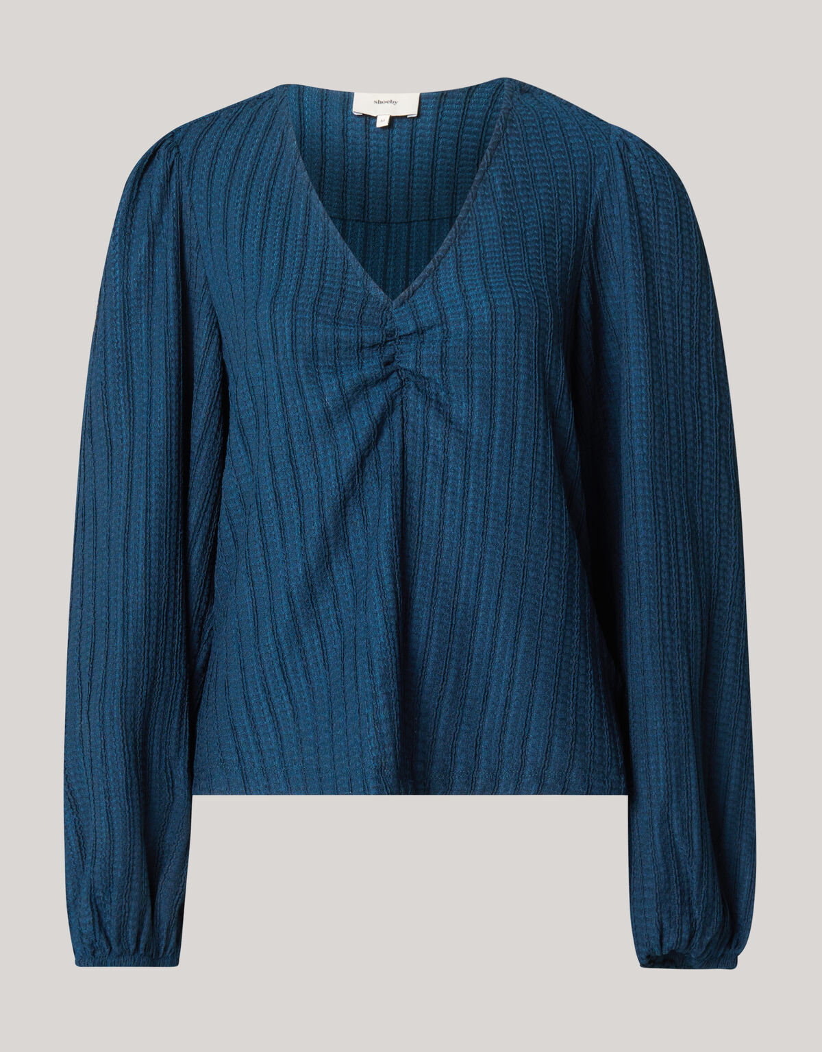 Crinkle Top Dunkelblau SHOEBY WOMEN