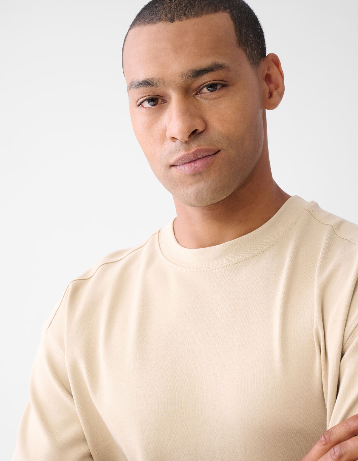 Label-T-Shirt Sand SHOEBY MEN
