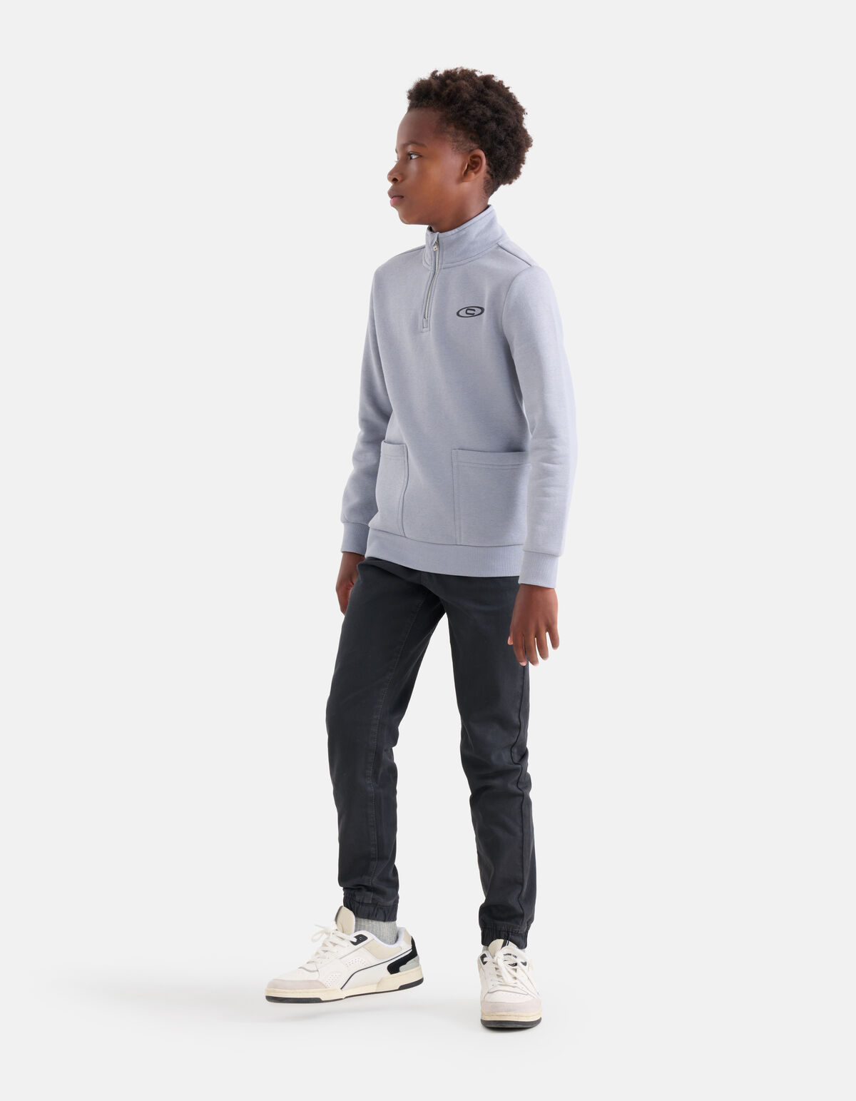 Loose Fit Twill-Hose Dunkelblau SHOEBY BOYS