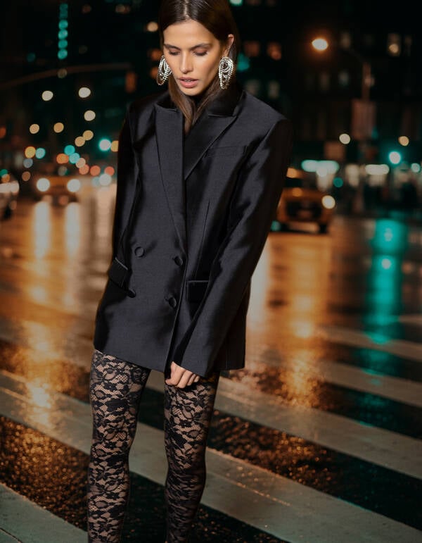 Kanten Leggings Schwarz SHOEBY WOMEN