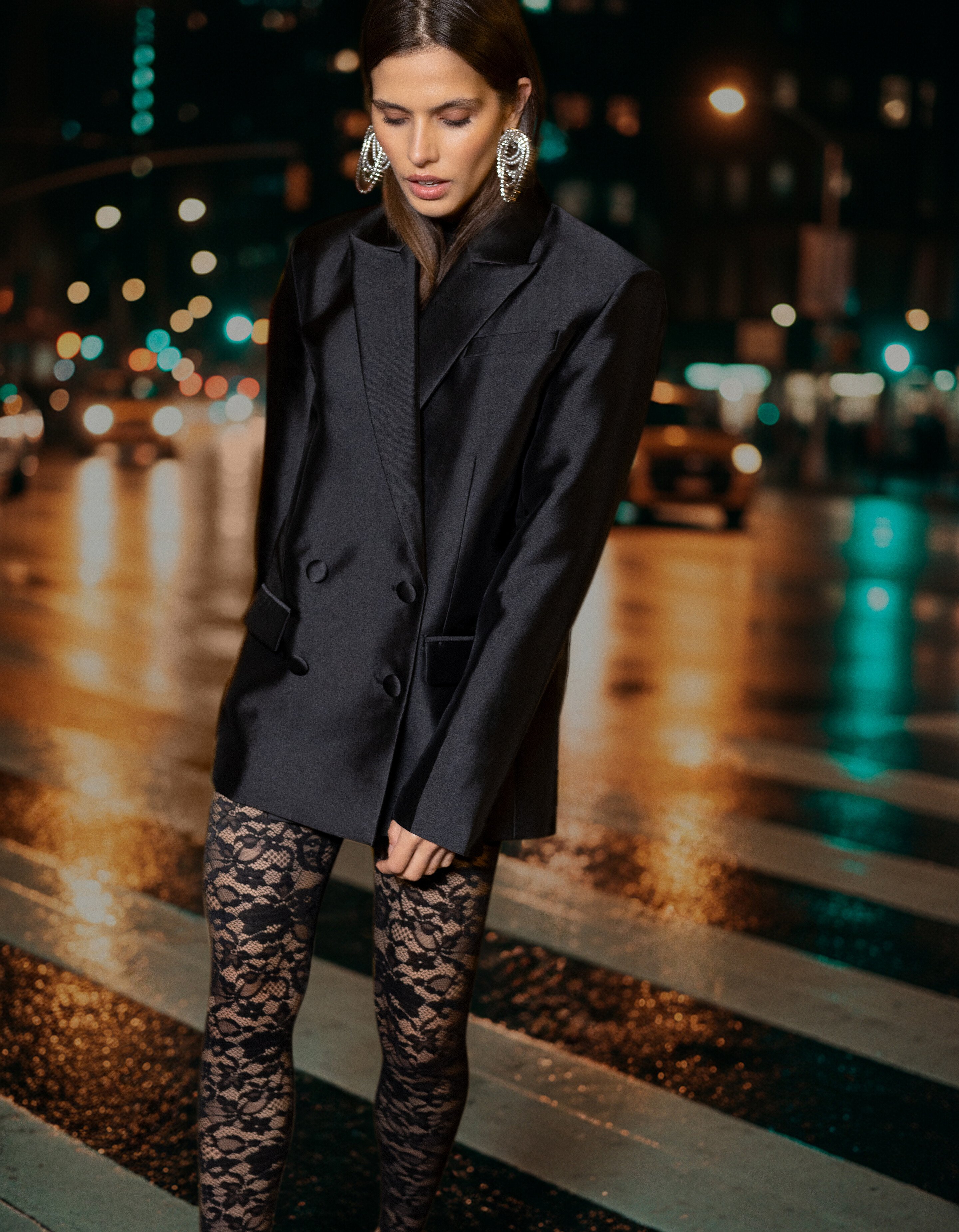 Kanten Leggings Schwarz SHOEBY WOMEN