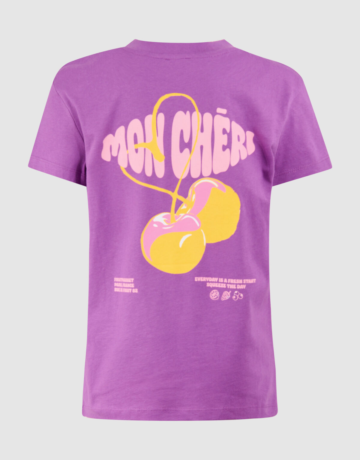 Artwork T-shirt Dunkelviolett SHOEBY GIRLS
