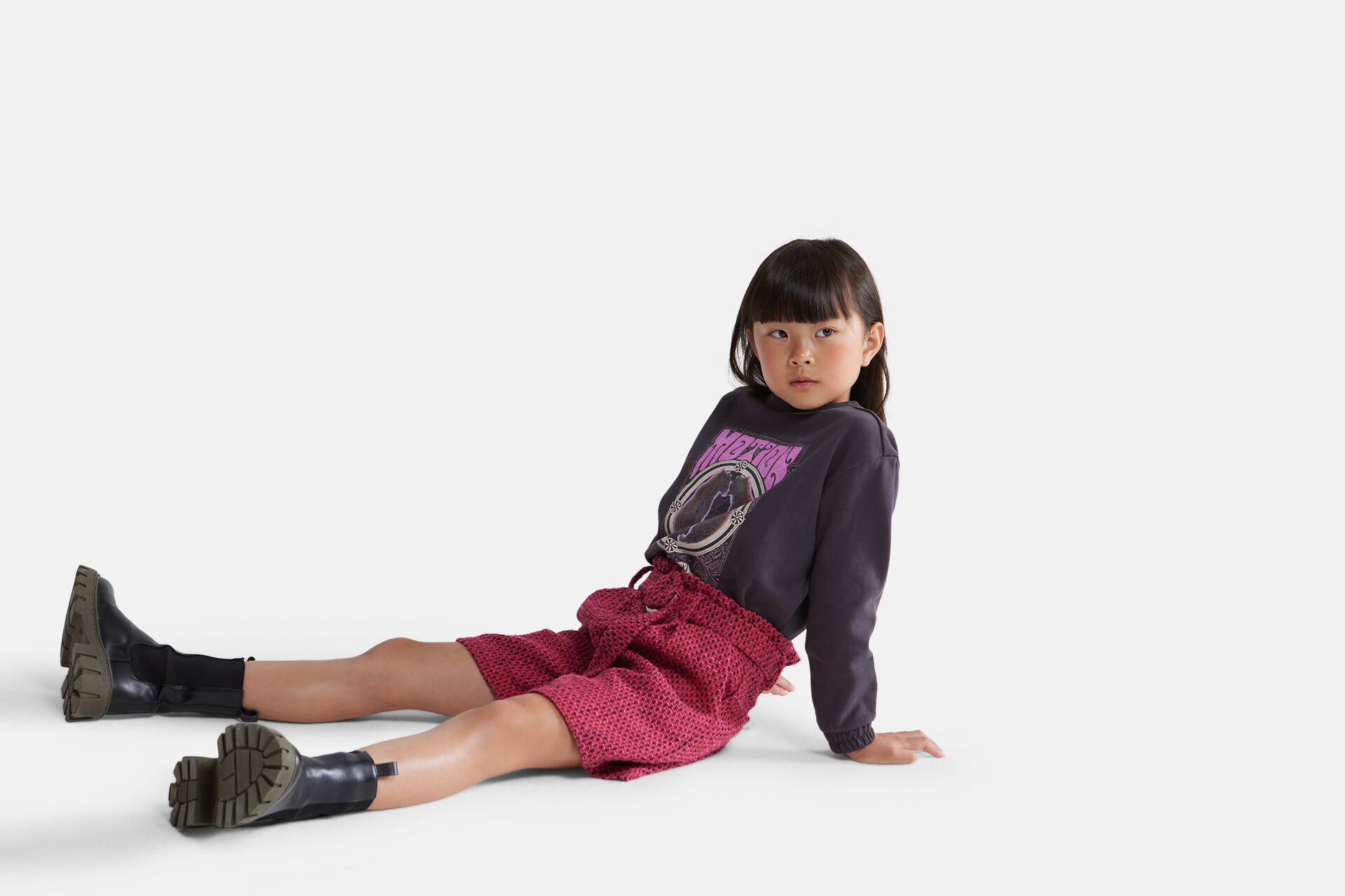 Tweed Shorts Rosa SHOEBY GIRLS