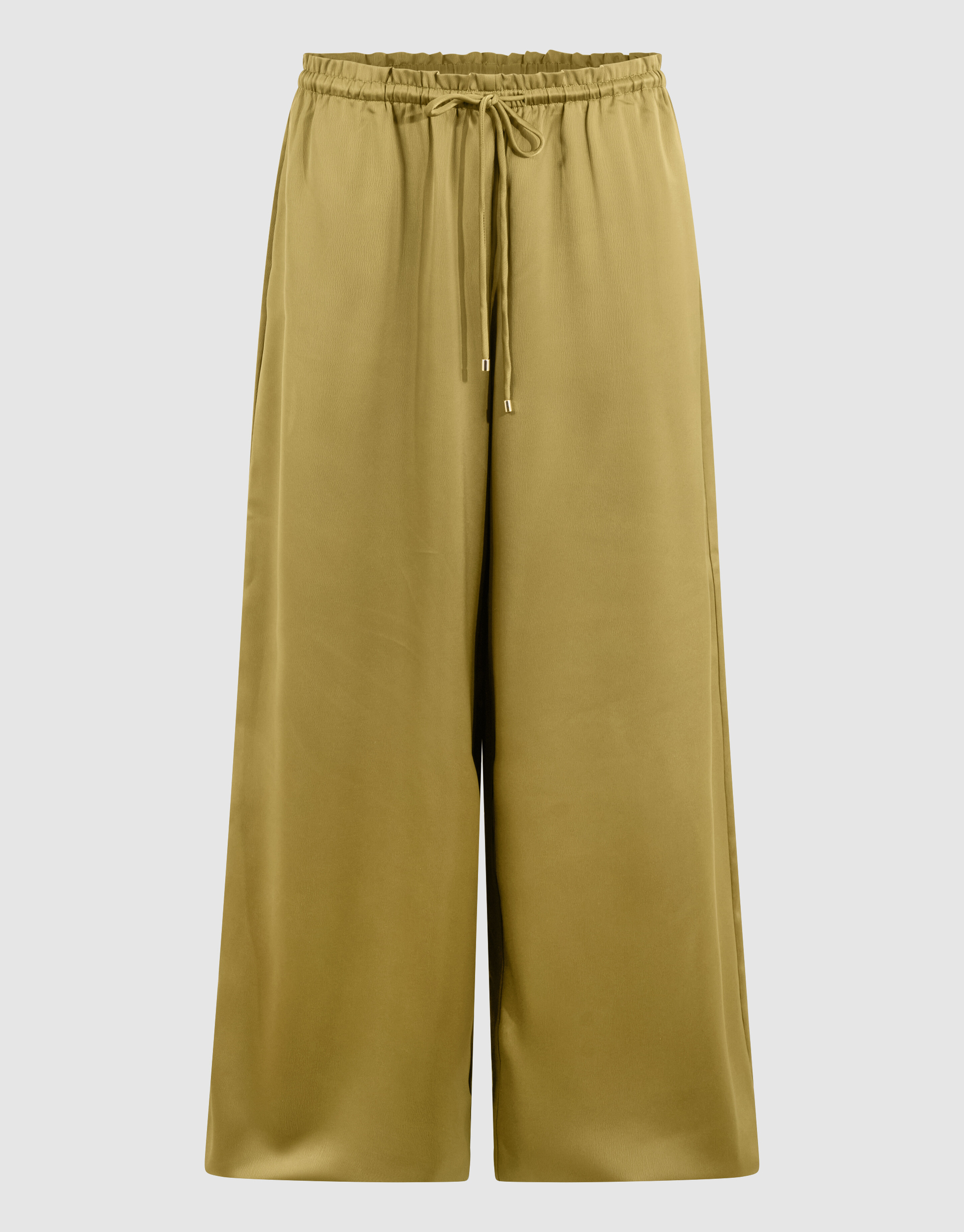 Satin Locker Sitzende Hose Gr&uuml;n Von Fred SHOEBY WOMEN