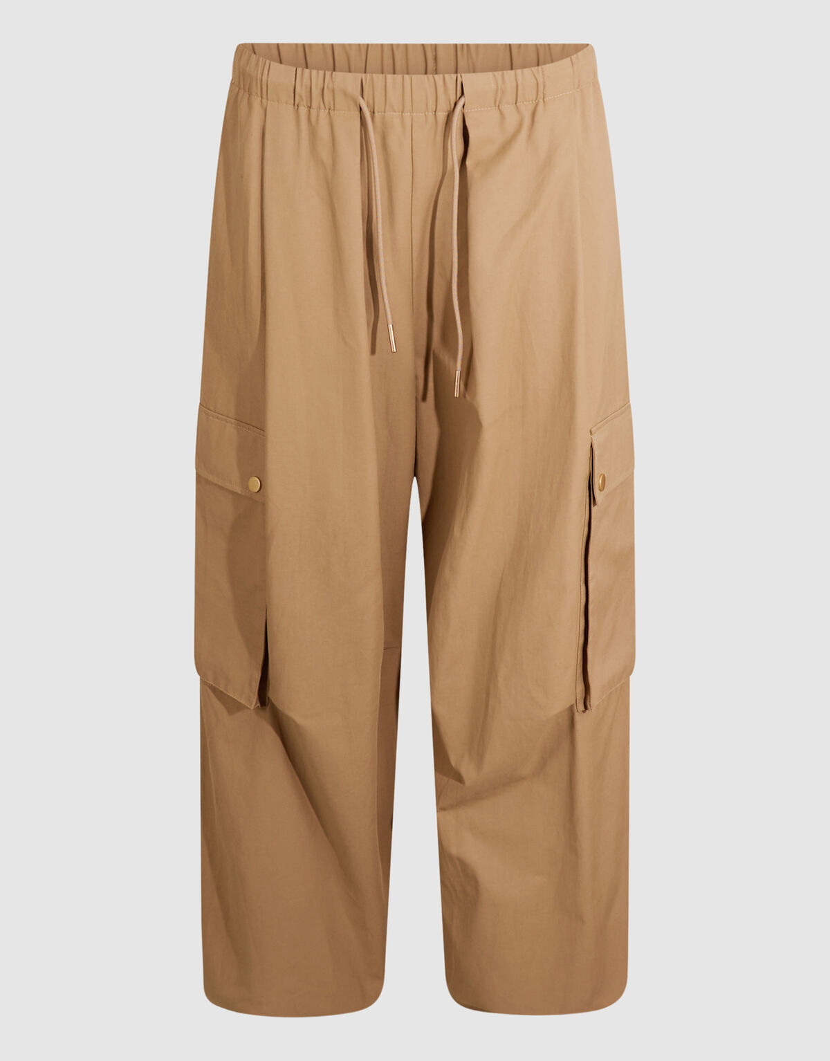 Weit geschnittene Cargohose Sand SHOEBY WOMEN