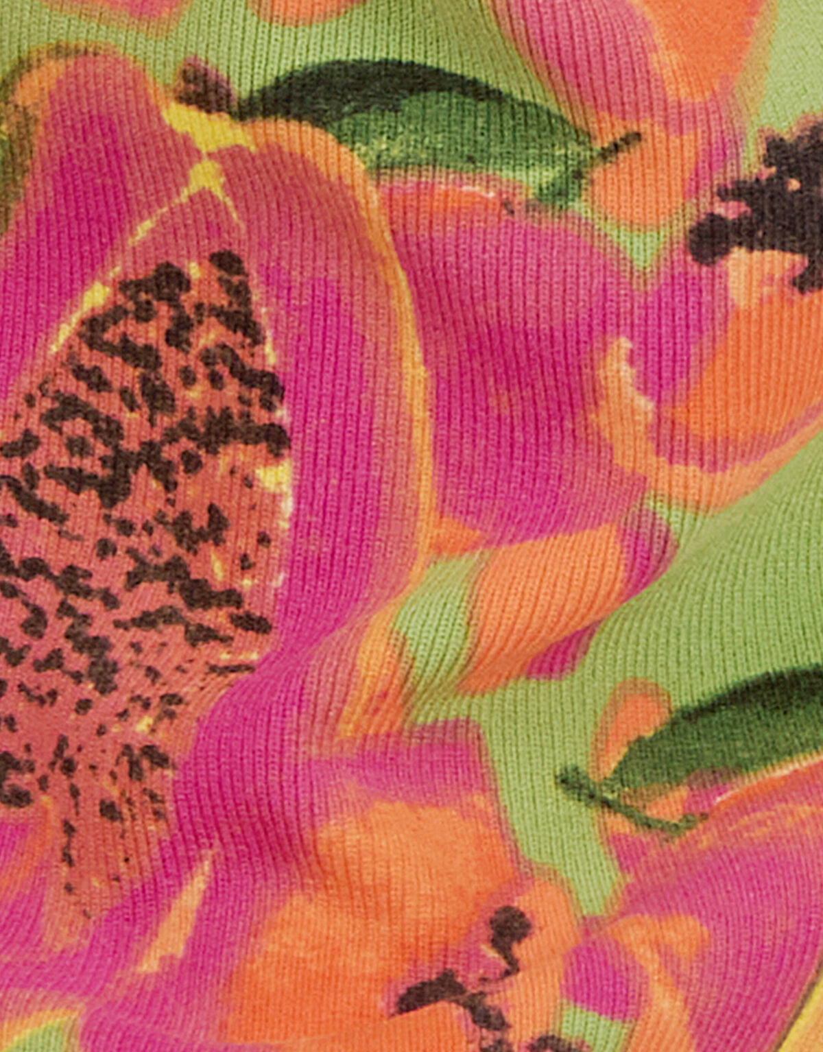 Fruit Rib Flared Legging Grün SHOEBY GIRLS