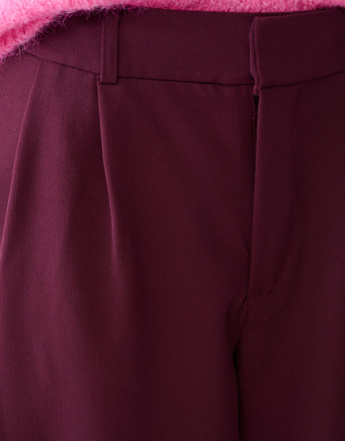 Cargohose mit weitem Bein Bordeaux SHOEBY WOMEN