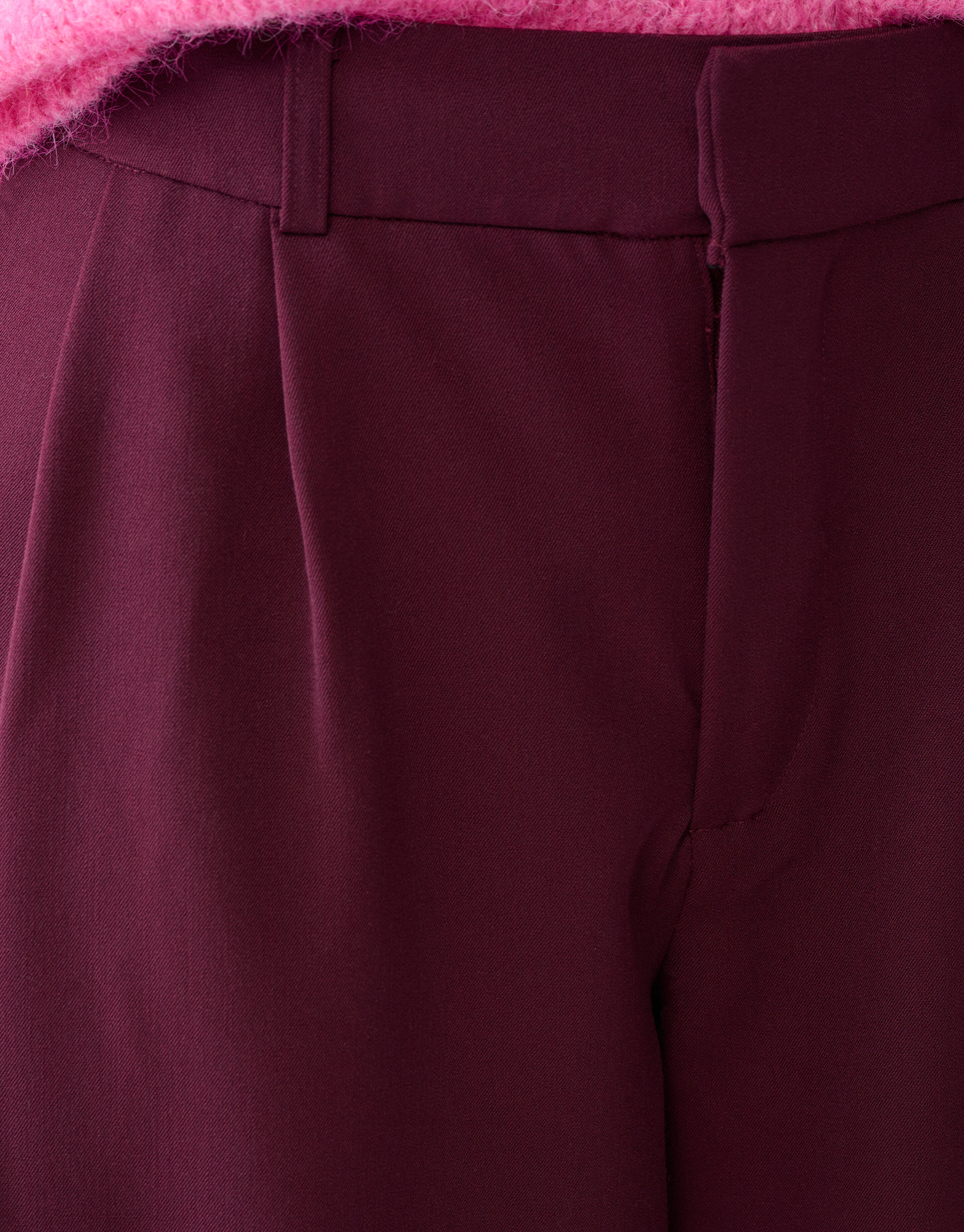 Cargohose mit weitem Bein Bordeaux SHOEBY WOMEN