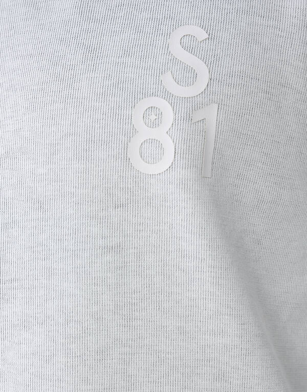 Pullover mit gepr&auml;gtem Logo Hellgrau SHOEBY MEN