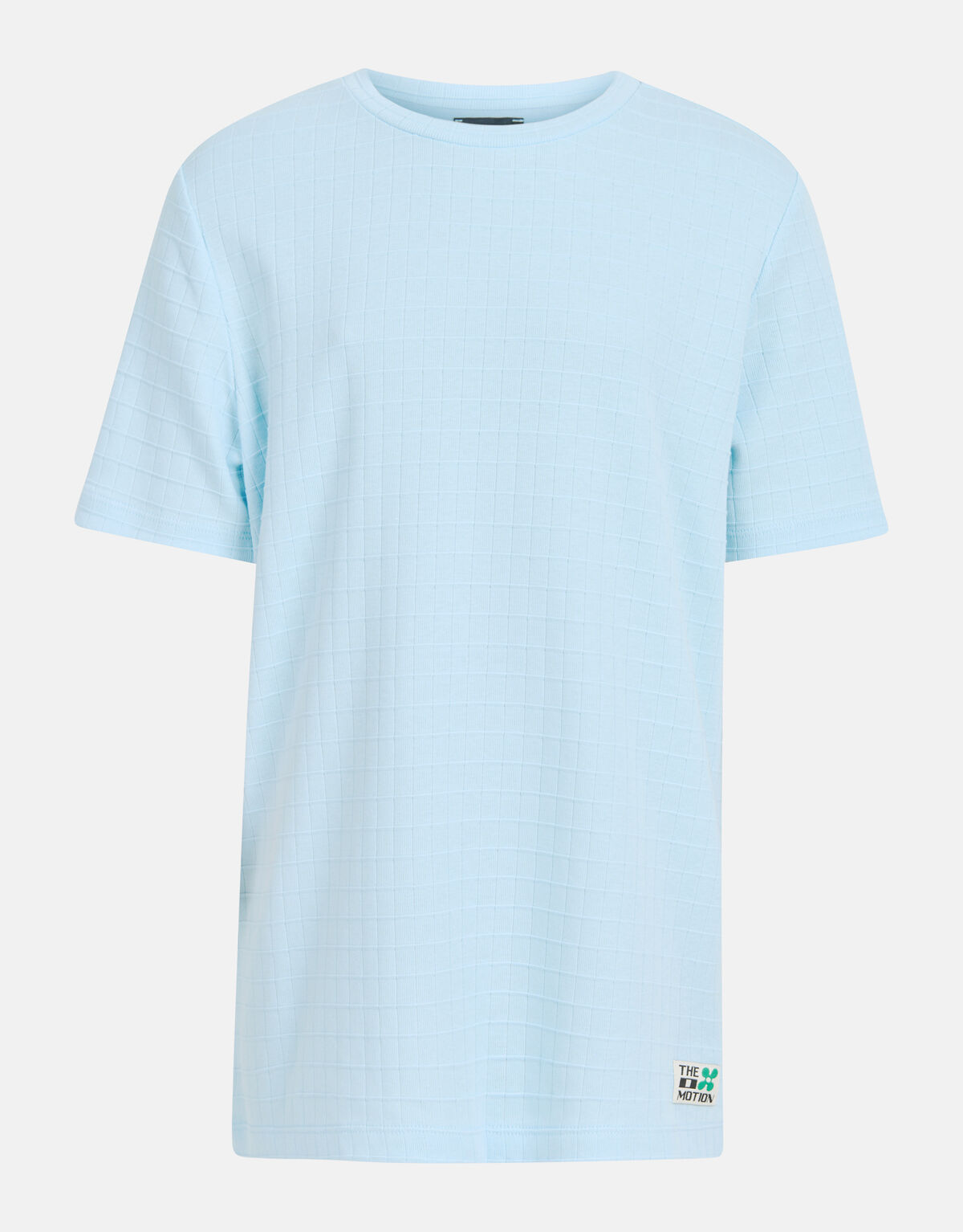 Structuur T-shirt Lichtblauw SHOEBY BOYS