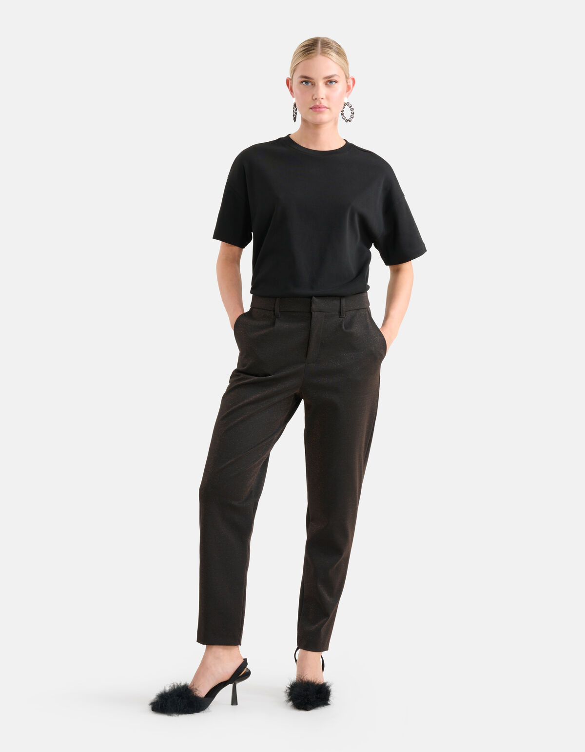 Glitter Pantaloons Schwarz SHOEBY WOMEN