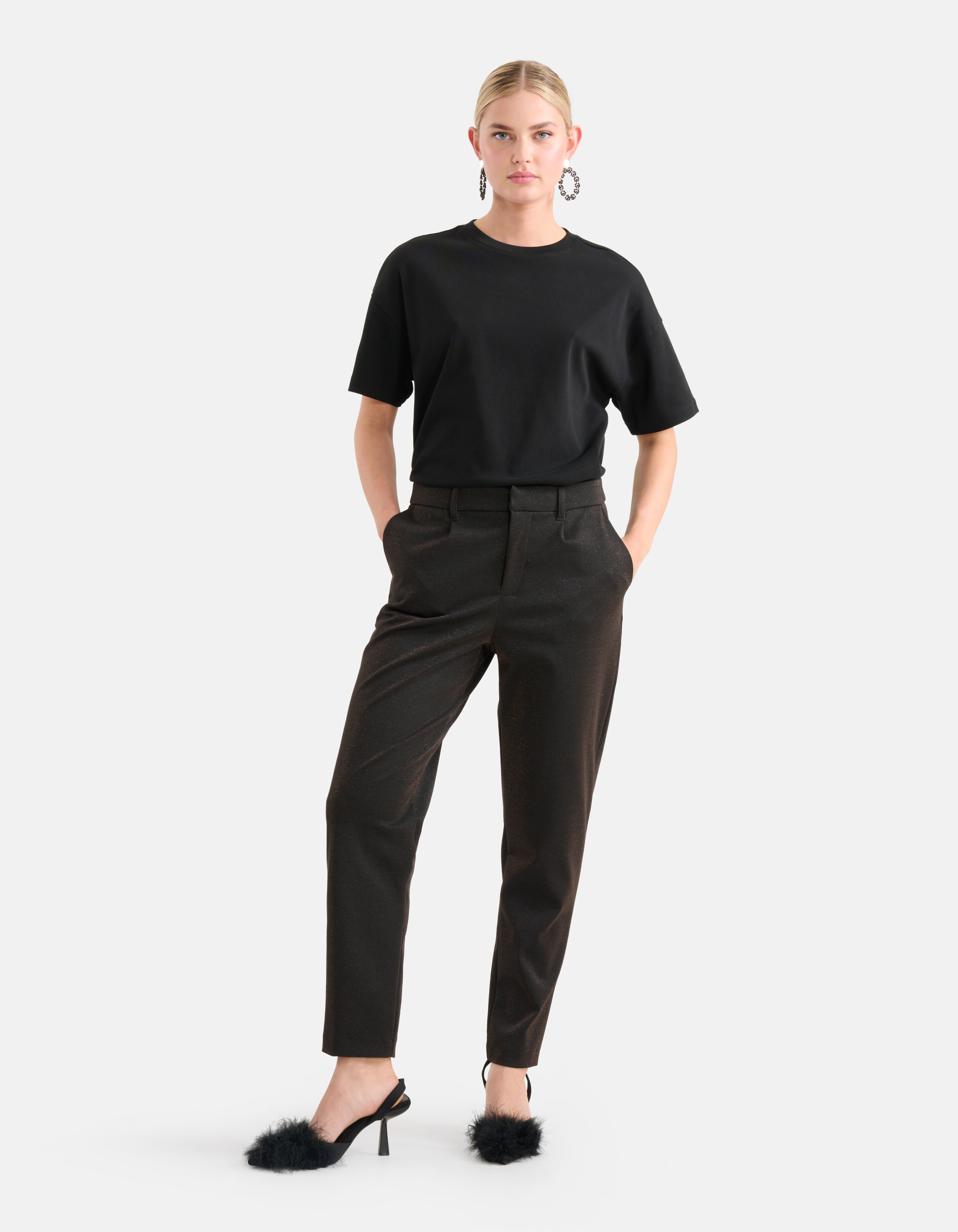 Glitter Pantaloons Schwarz SHOEBY WOMEN