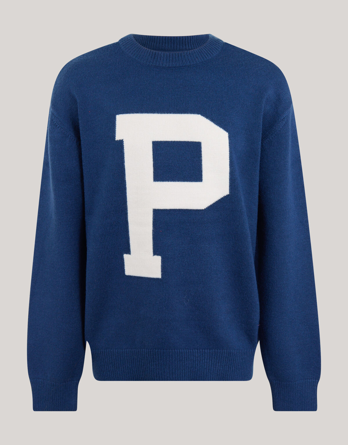 Jacquard Strickpullover Dunkelblau SHOEBY BOYS
