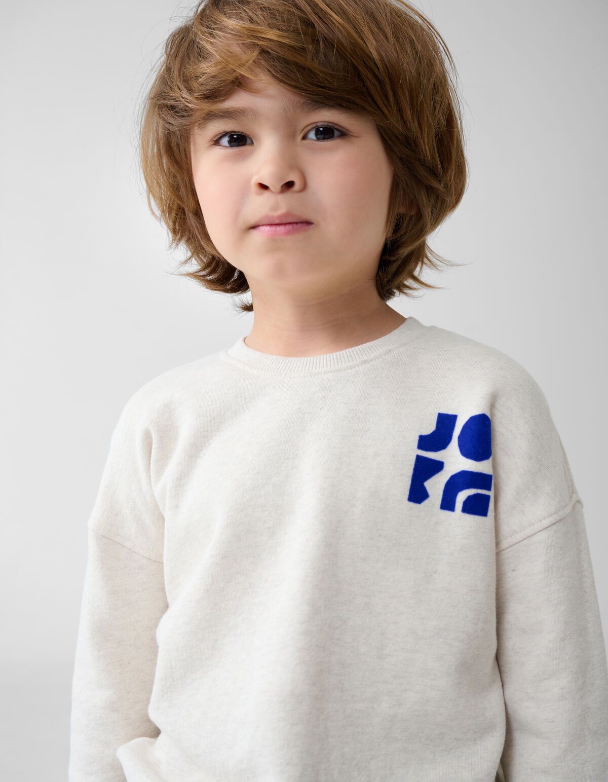 Artwork Pullover Hellgrau SHOEBY BOYS