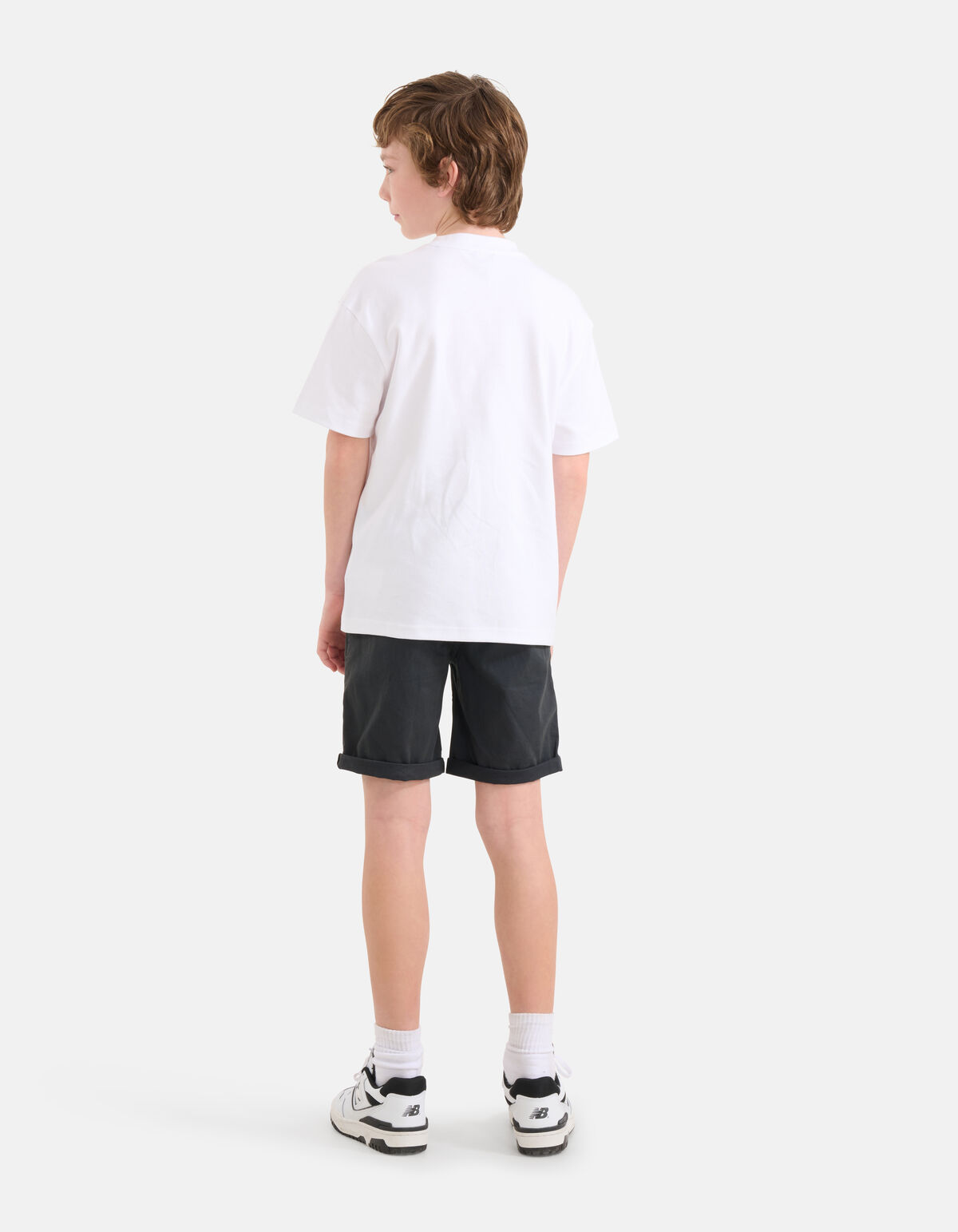 Casual Twill Short Dunkelgrau SHOEBY BOYS