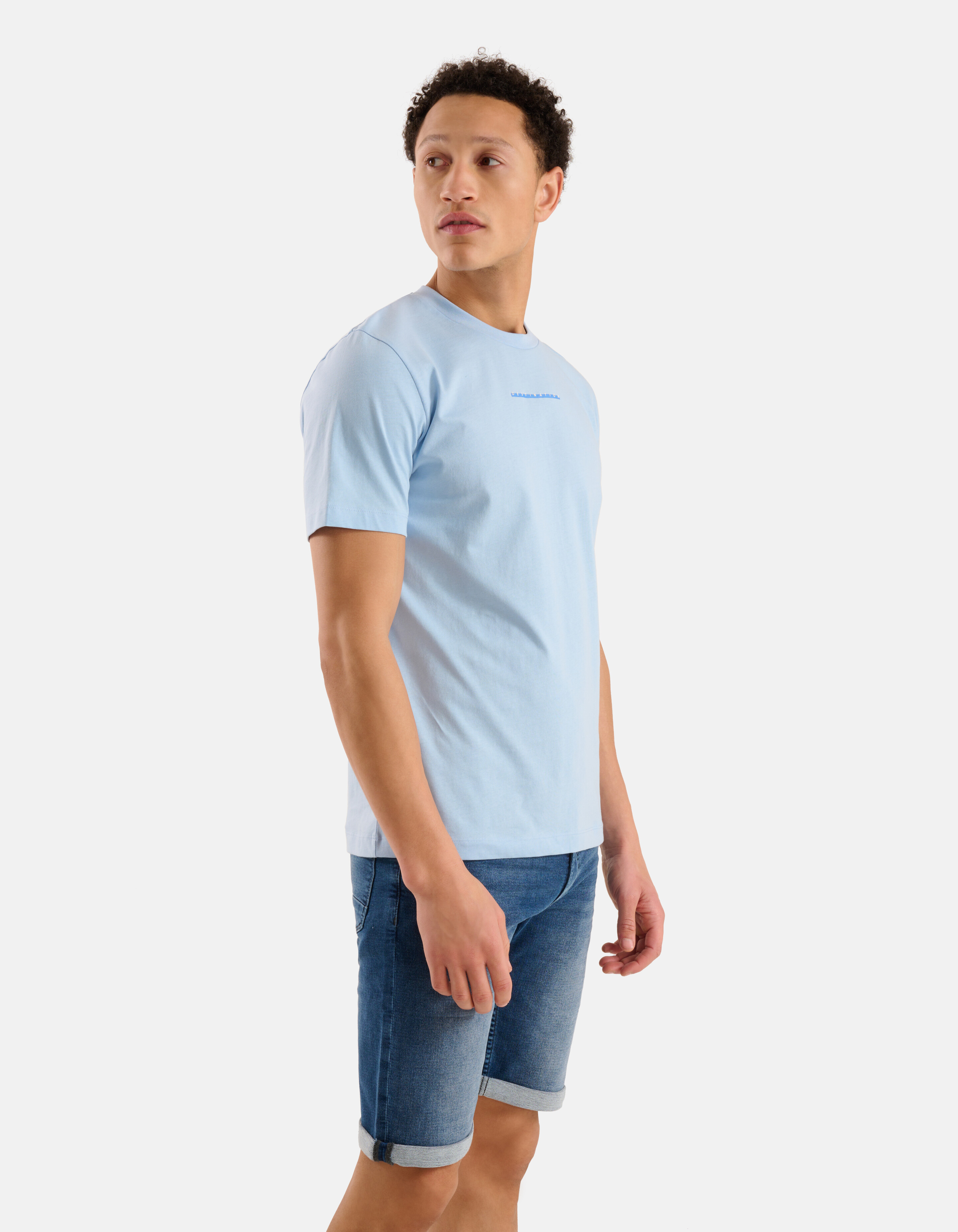 Artwork T-shirt Hellblau SHOEBY MEN
