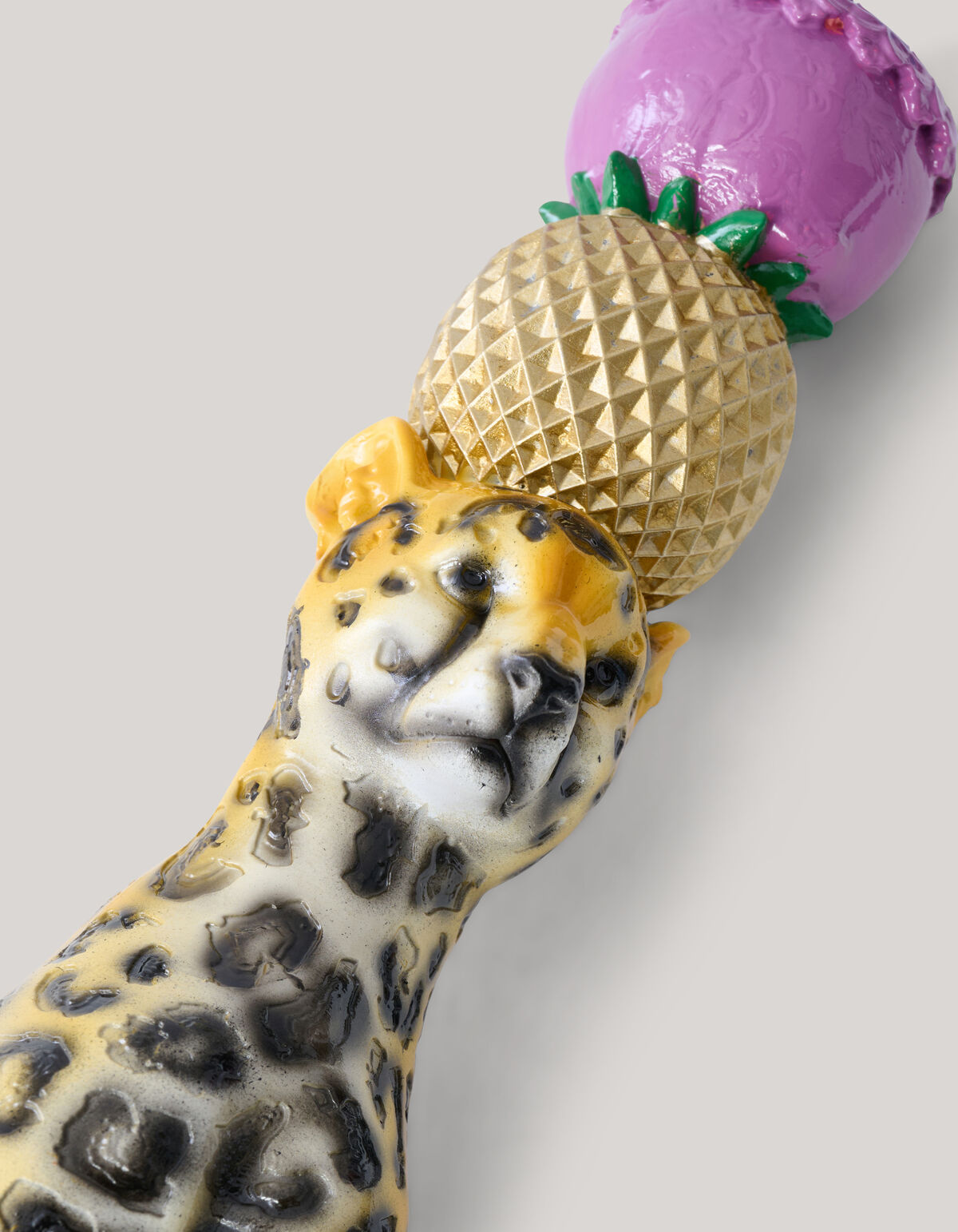 Leopard Kerzenleuchter Rosa von Fred SHOEBY ACCESSOIRES