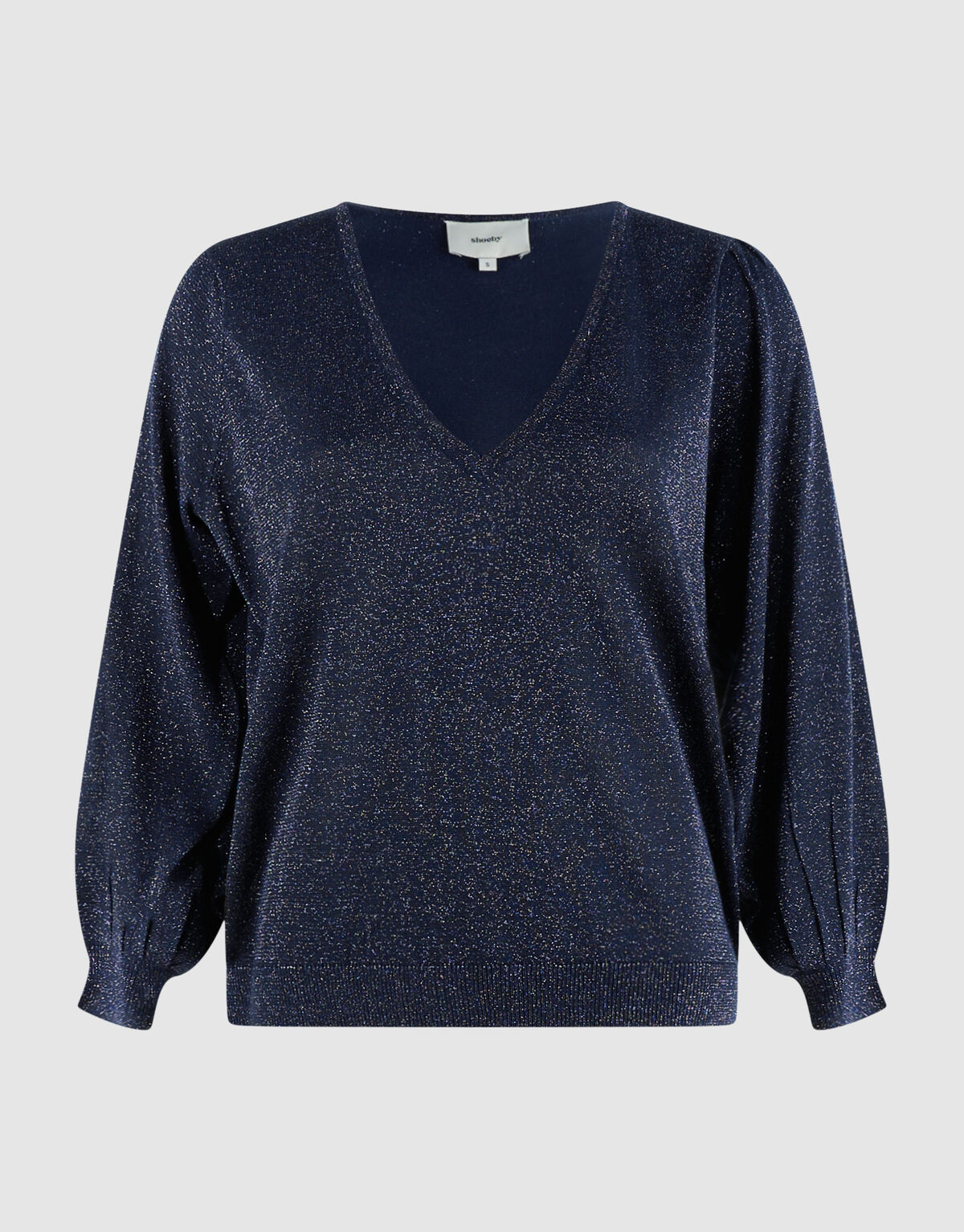 Glitzerpullover Dunkelblau SHOEBY WOMEN