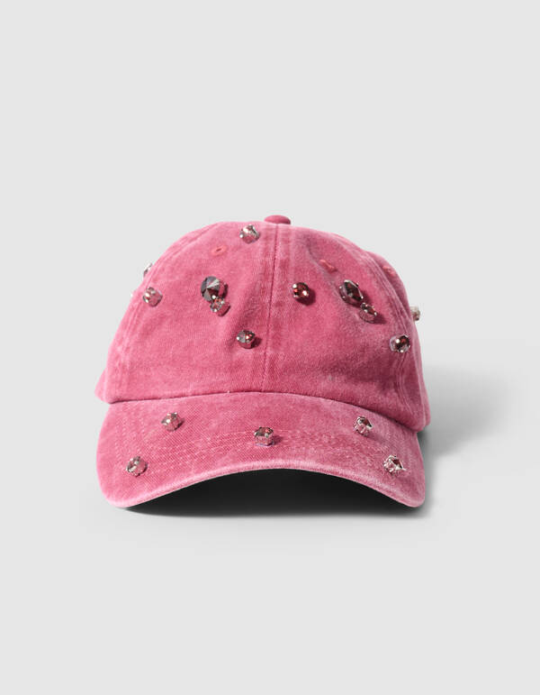 Strass Cap Rosa SHOEBY ACCESSOIRES