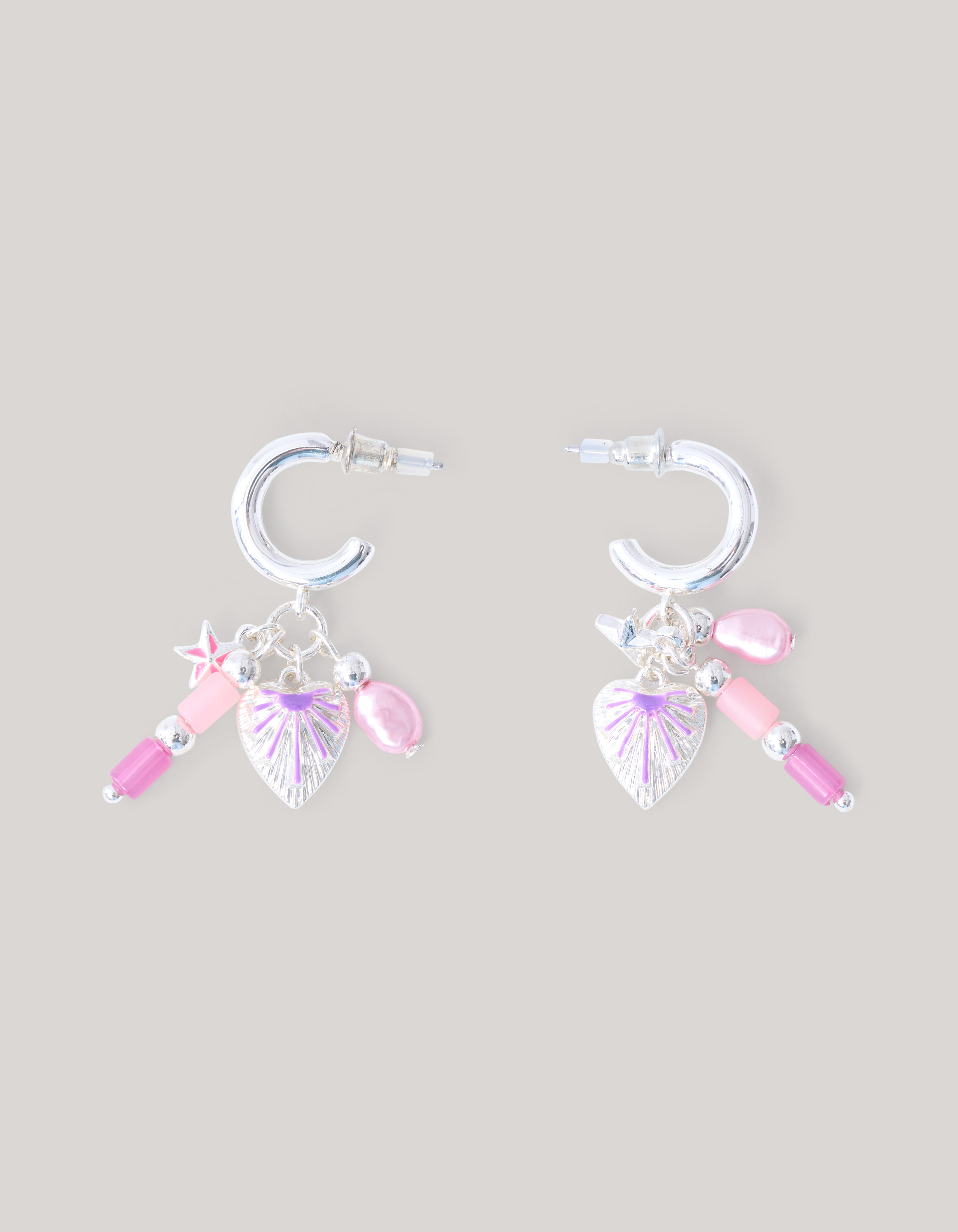 Charm-Ohrringe Silber SHOEBY ACCESSOIRES