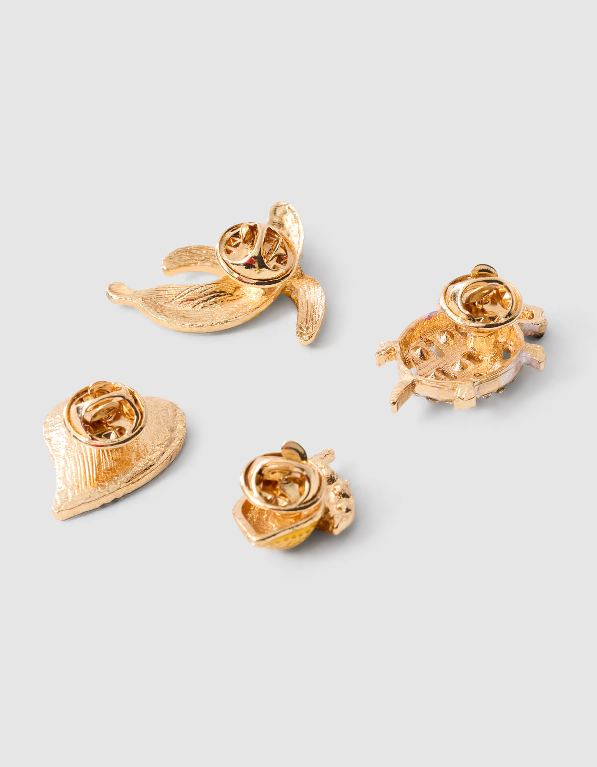 Broschen-Set Gelb SHOEBY ACCESSOIRES