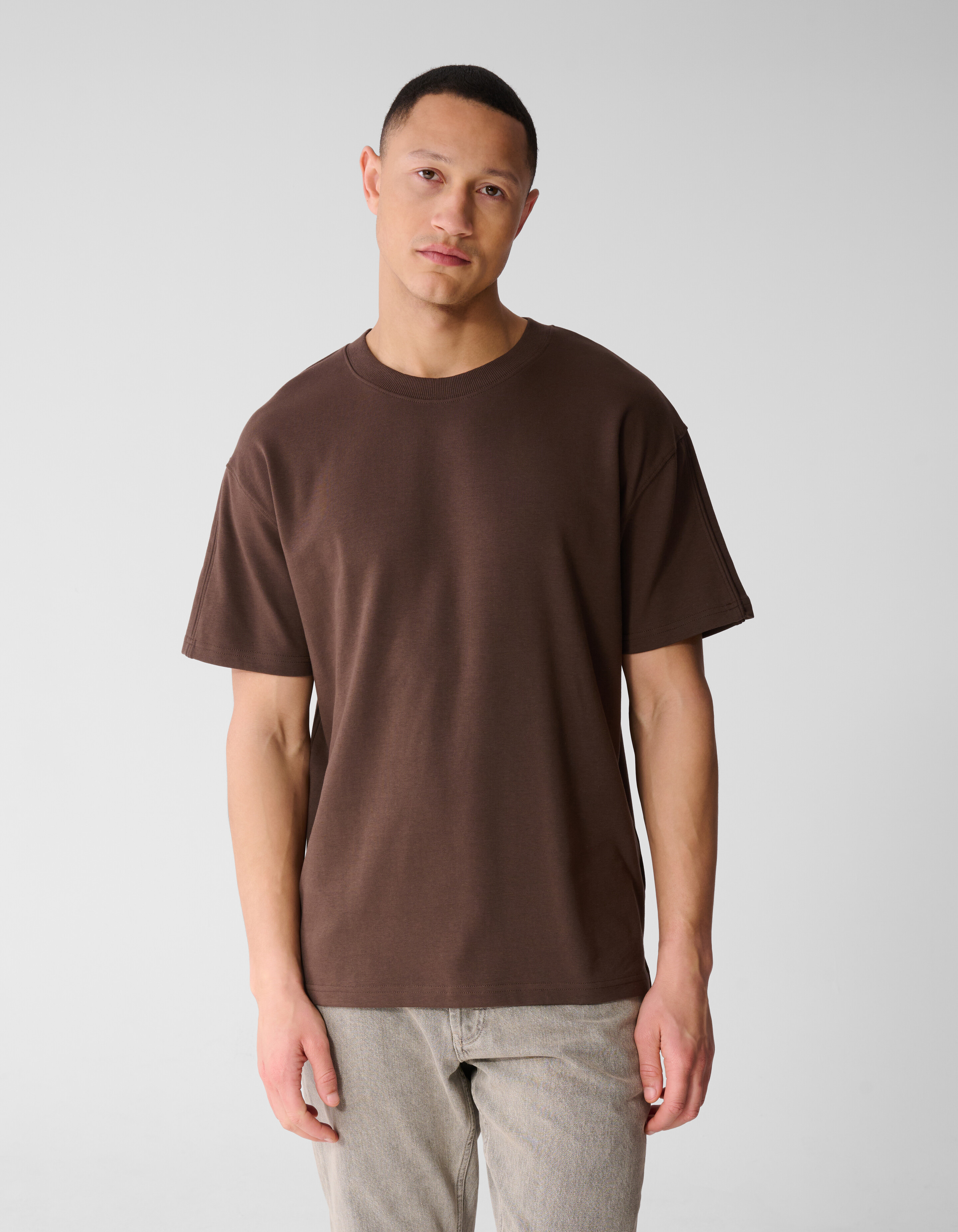 Eighty One Artwork T-Shirt Dunkelbraun SHOEBY MEN