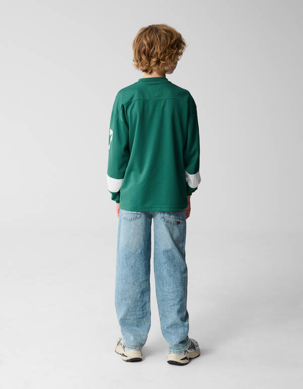 Embleem Relaxed Fit Jeans Blau SHOEBY BOYS