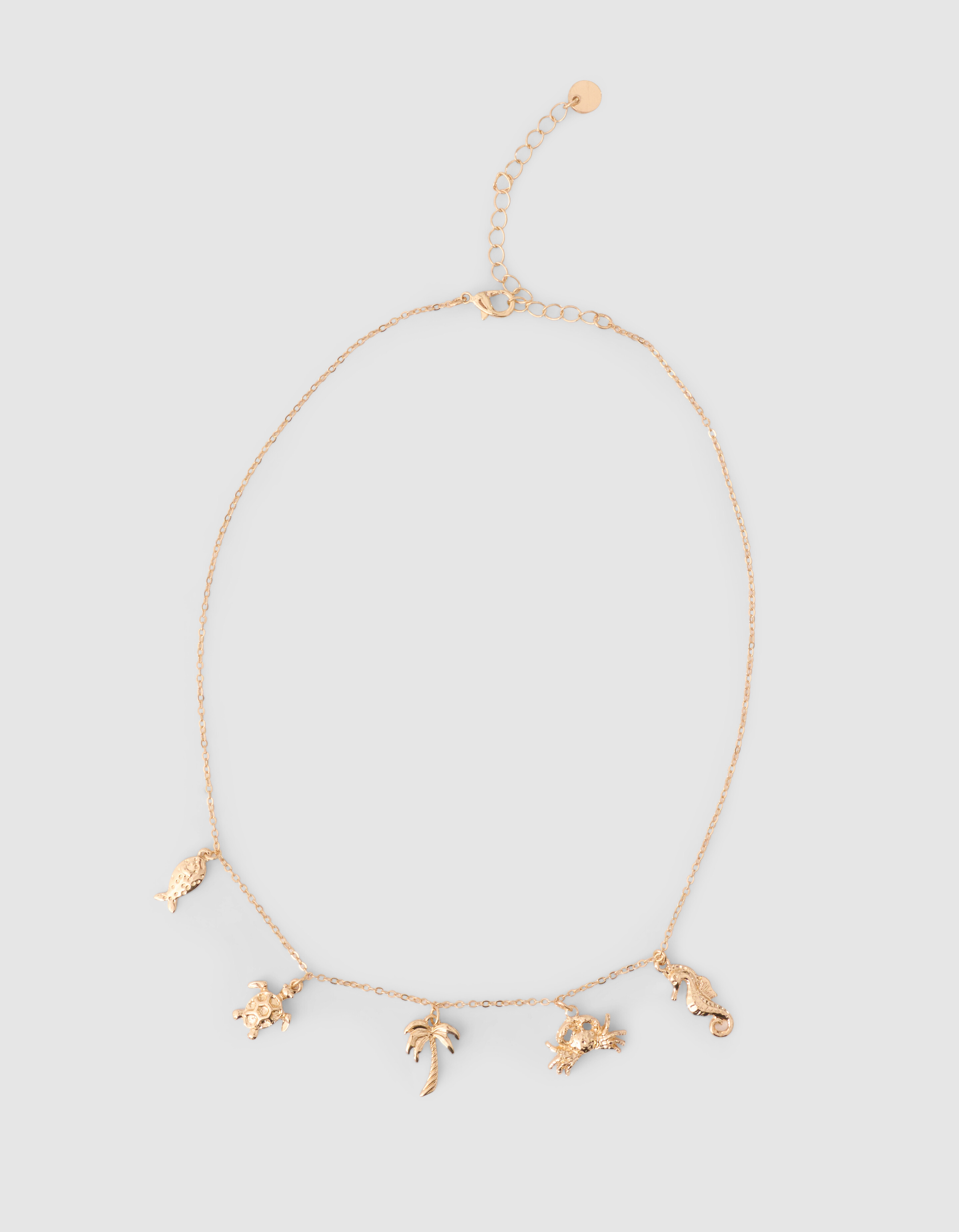 Sea Charm Halskette Gold SHOEBY ACCESSOIRES