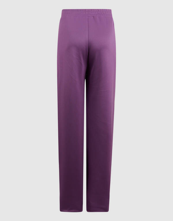 Sportliche Hose mit weitem Bein in Lila SHOEBY GIRLS