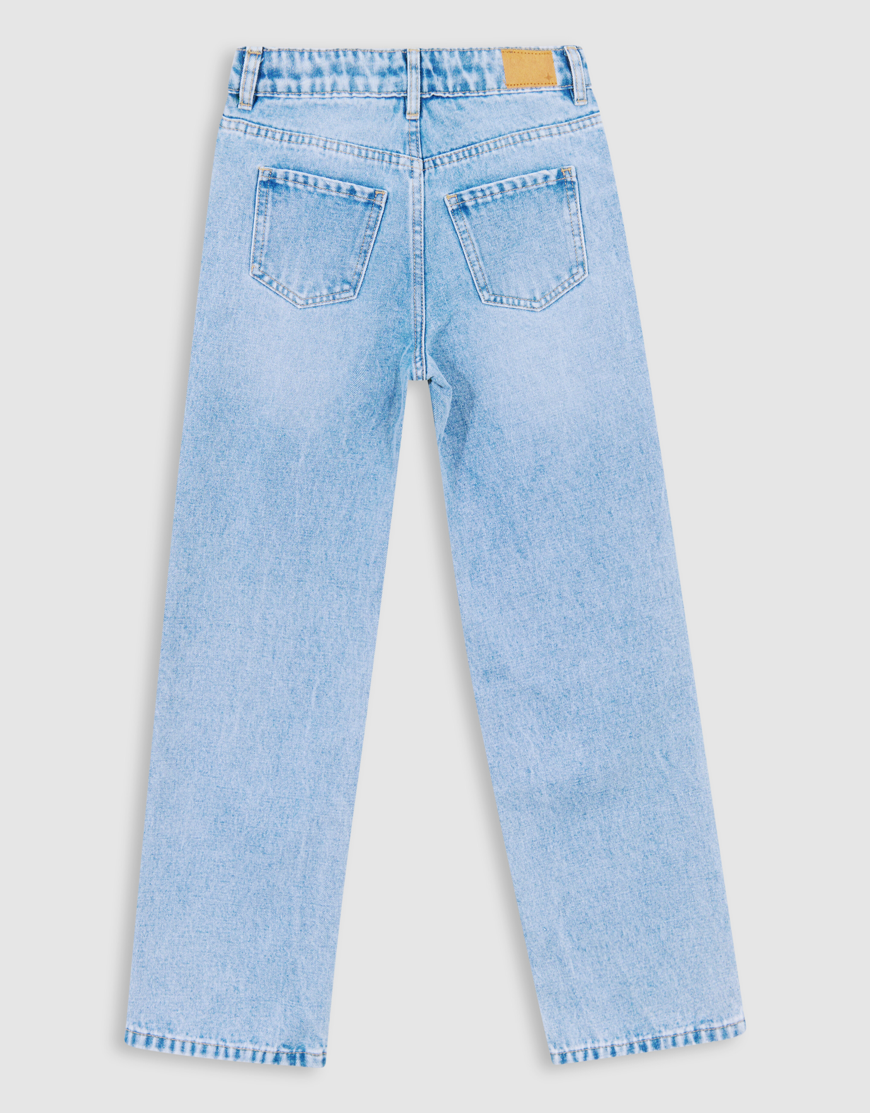 Heart Straight Fit Jeans Blau SHOEBY GIRLS