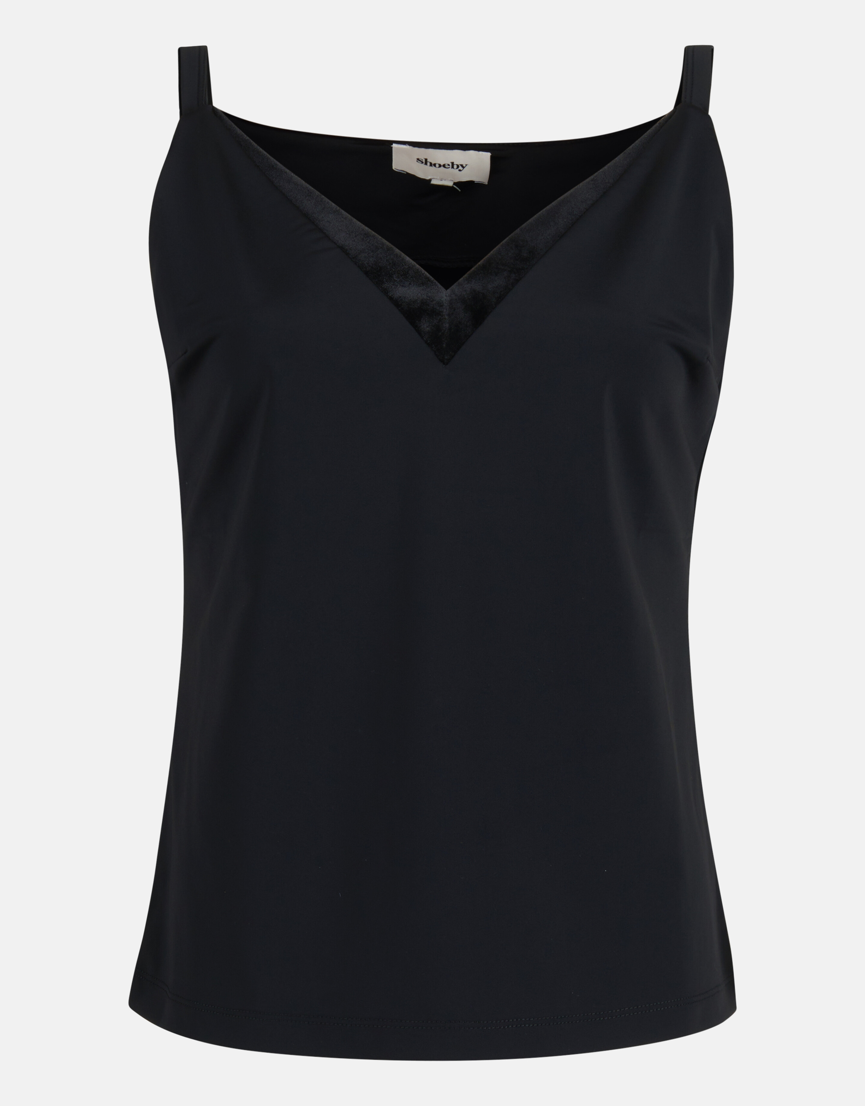Reisetop aus Samt Schwarz von Mieke SHOEBY WOMEN