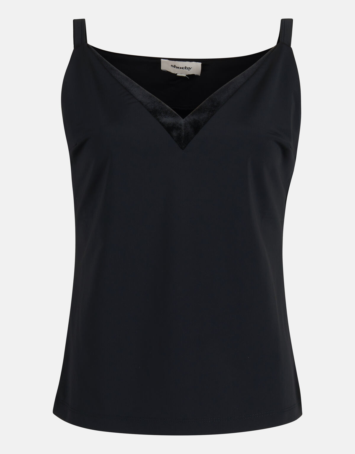 Reisetop aus Samt Schwarz von Mieke SHOEBY WOMEN