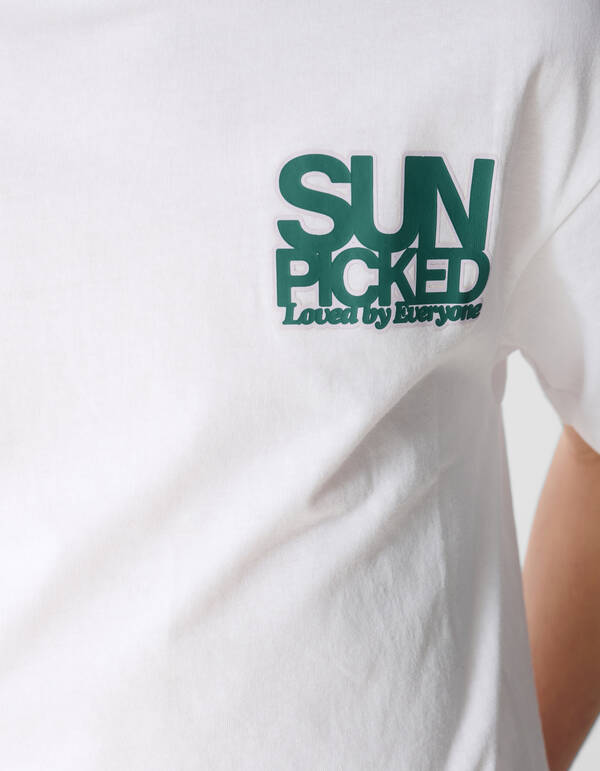 Sunpicked Artwork T-Shirt Wei&szlig; SHOEBY BOYS