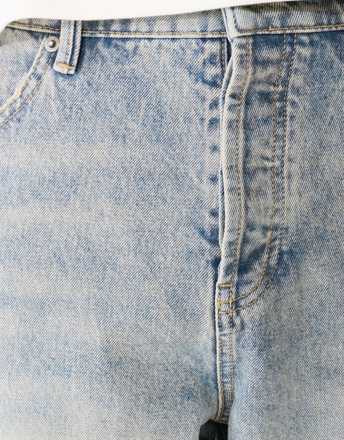 Baggy Fit Jeans Waschblau/Grau L32 SHOEBY MEN