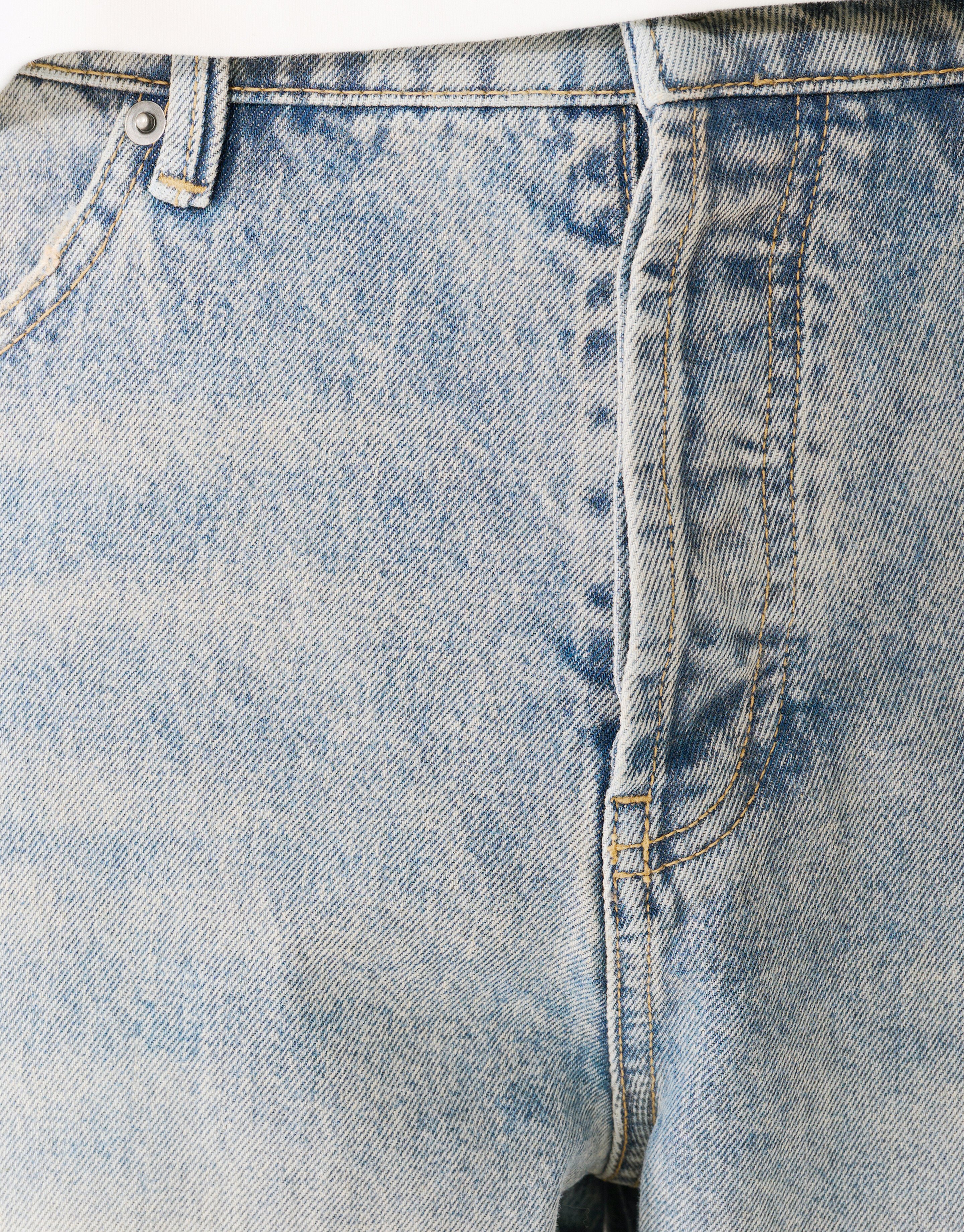 Baggy Fit Jeans Waschblau/Grau L32 SHOEBY MEN