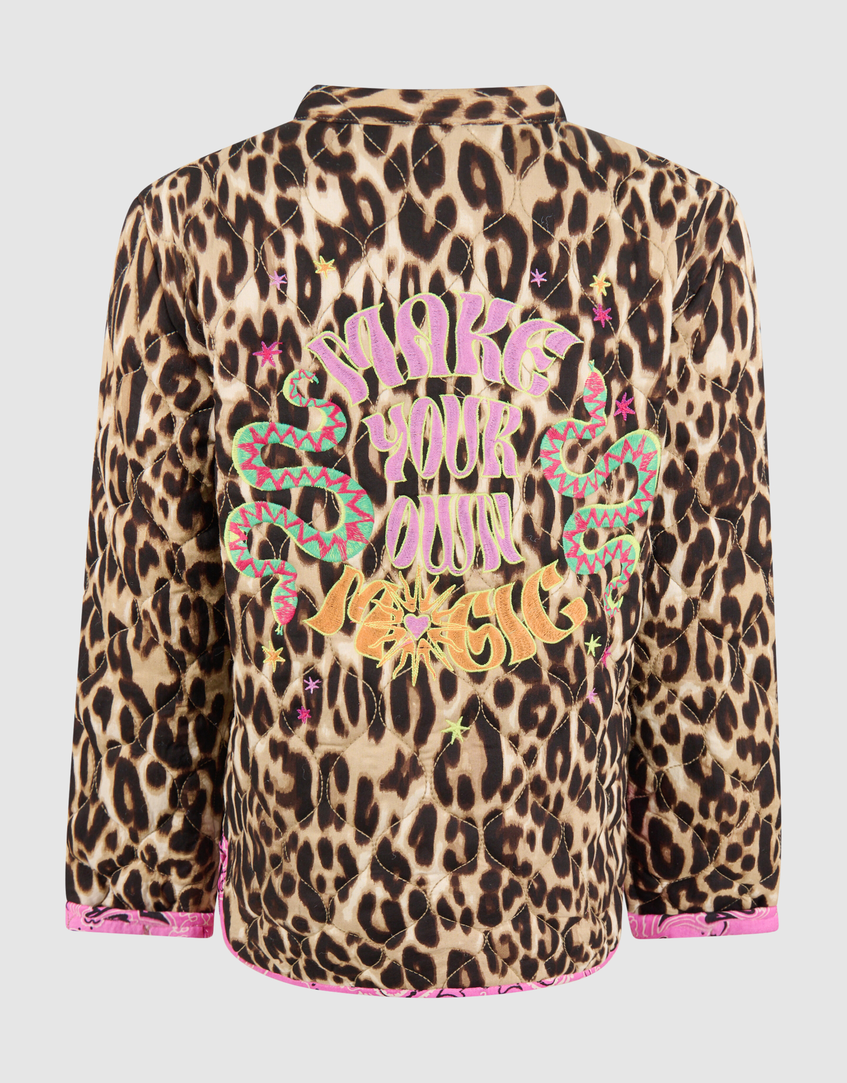 Leopard Kimono Jacke Braun SHOEBY GIRLS