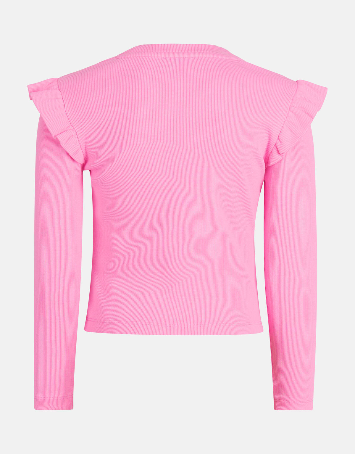 Rippenstrick-Langarmshirt Rosa SHOEBY GIRLS