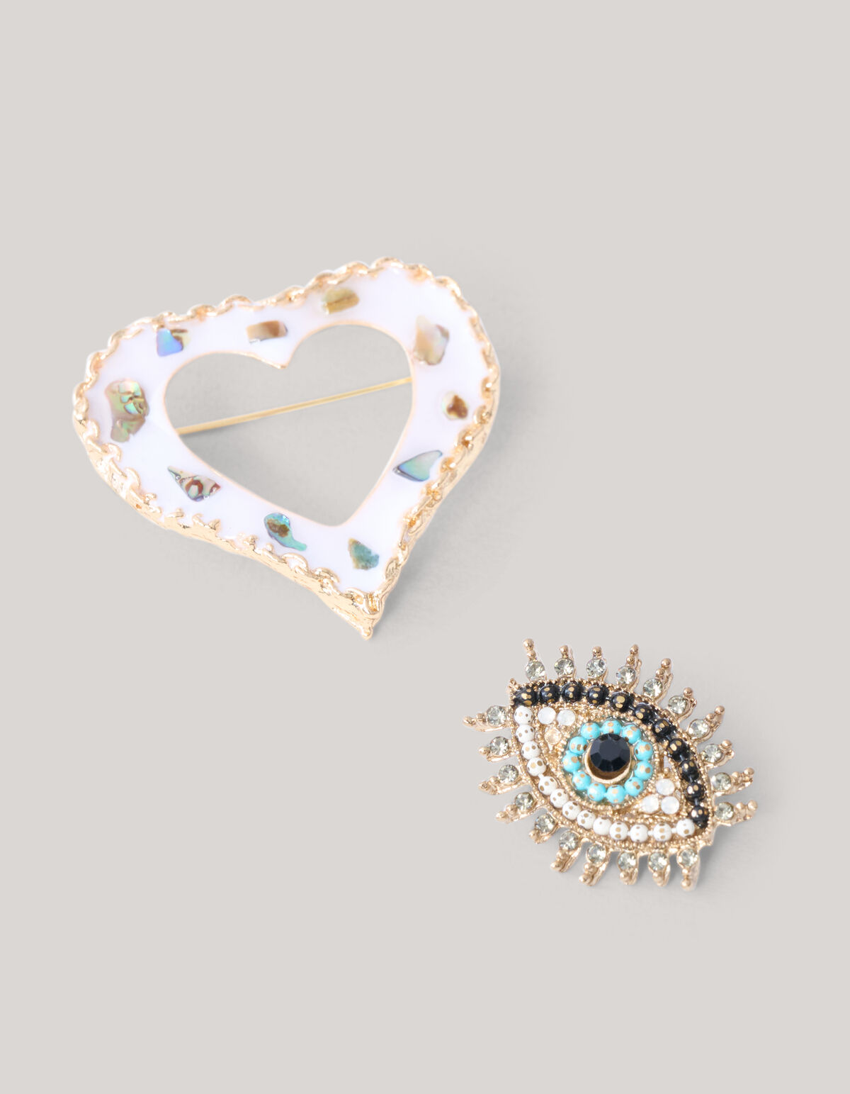 Brooch Set Gold SHOEBY ACCESSOIRES